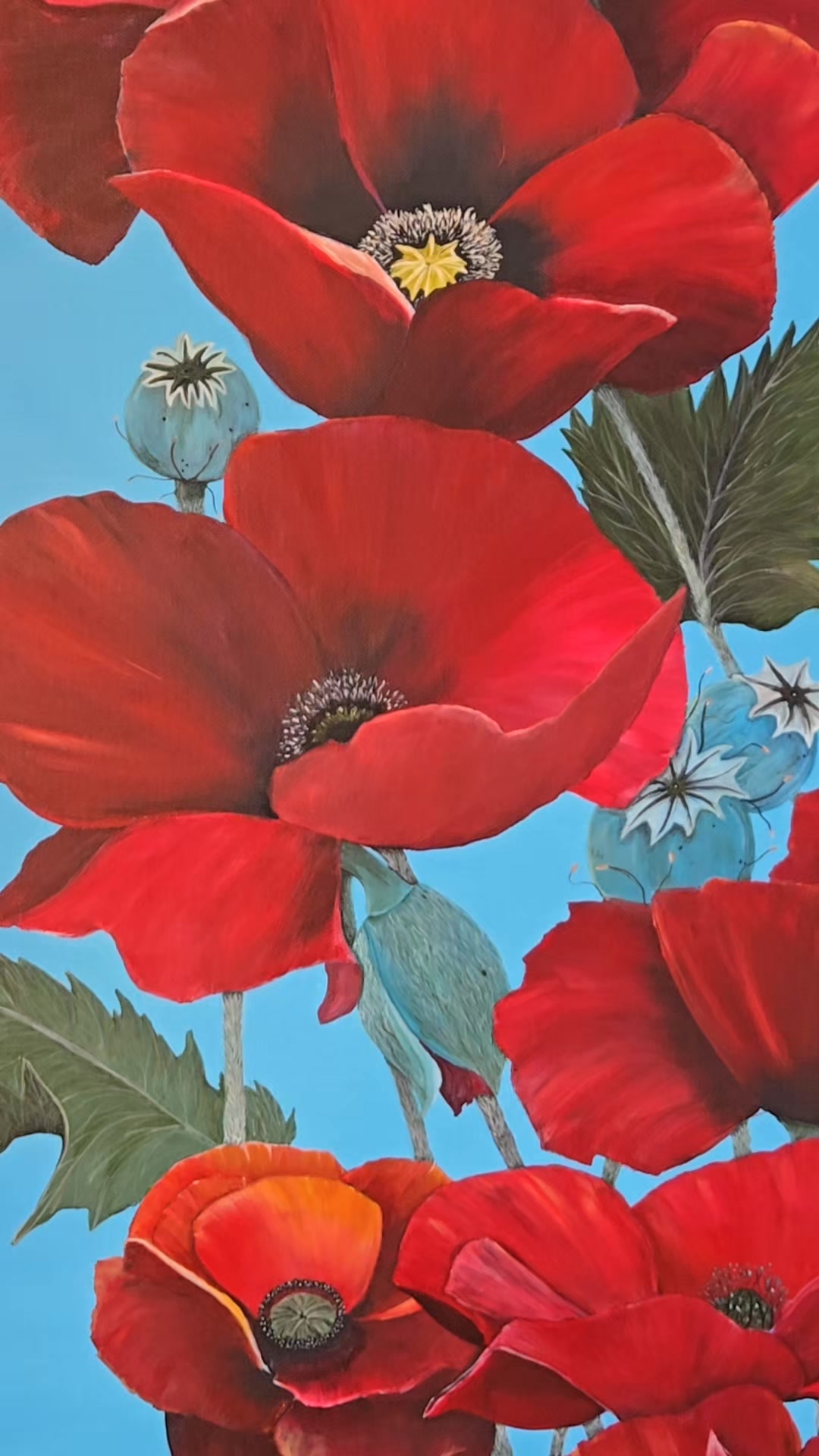 It's a great day for some ART!
#acrylicpainting