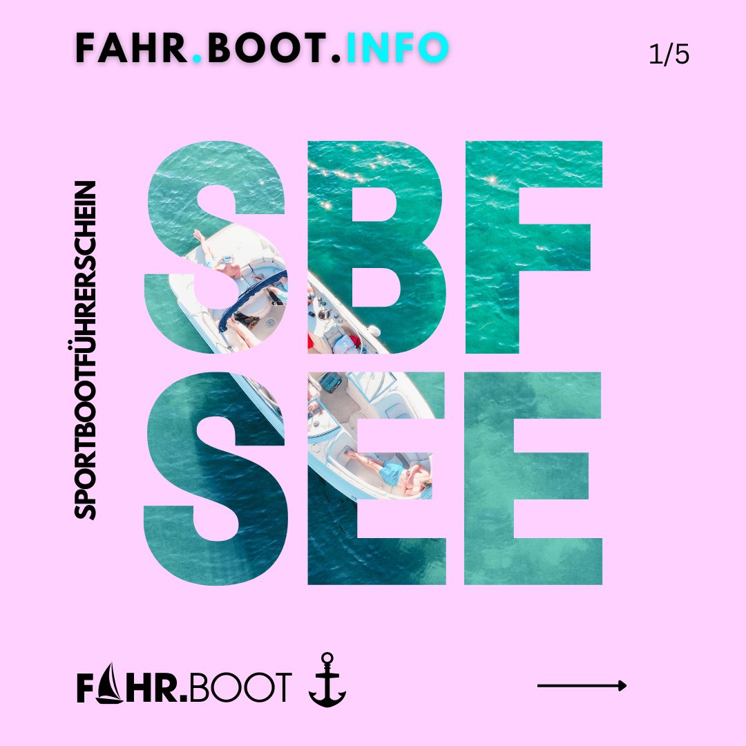 INFO 🌊⚓️ | Der Sportbootführerschein See |
Mit ihm erlebst Du traumhafte Buchten und kannst Dein eigener Skipper auf dem Meer werden. Er ist der Bootsführerschein, der Dich raus vor die Küste und auf Seeschifffahrtsstraßen innerhalb der 3-Seemeilen-Zone bringt.
Nähere Informationen und weitere FAQs findest du auf Deinem Ratgeber & Blog - www.fahrboot.de
#fahrboot #bootfahren #boat #bootsführerschein #sbf #see #binnen #sbfbinnen #sbfsee #sea #ocean #motorboot #segel #segelboot #blog #skipper #sportboot #sportbootführerschein #sail #yachting #skipper #wassersport #boatlife #nautic #captain