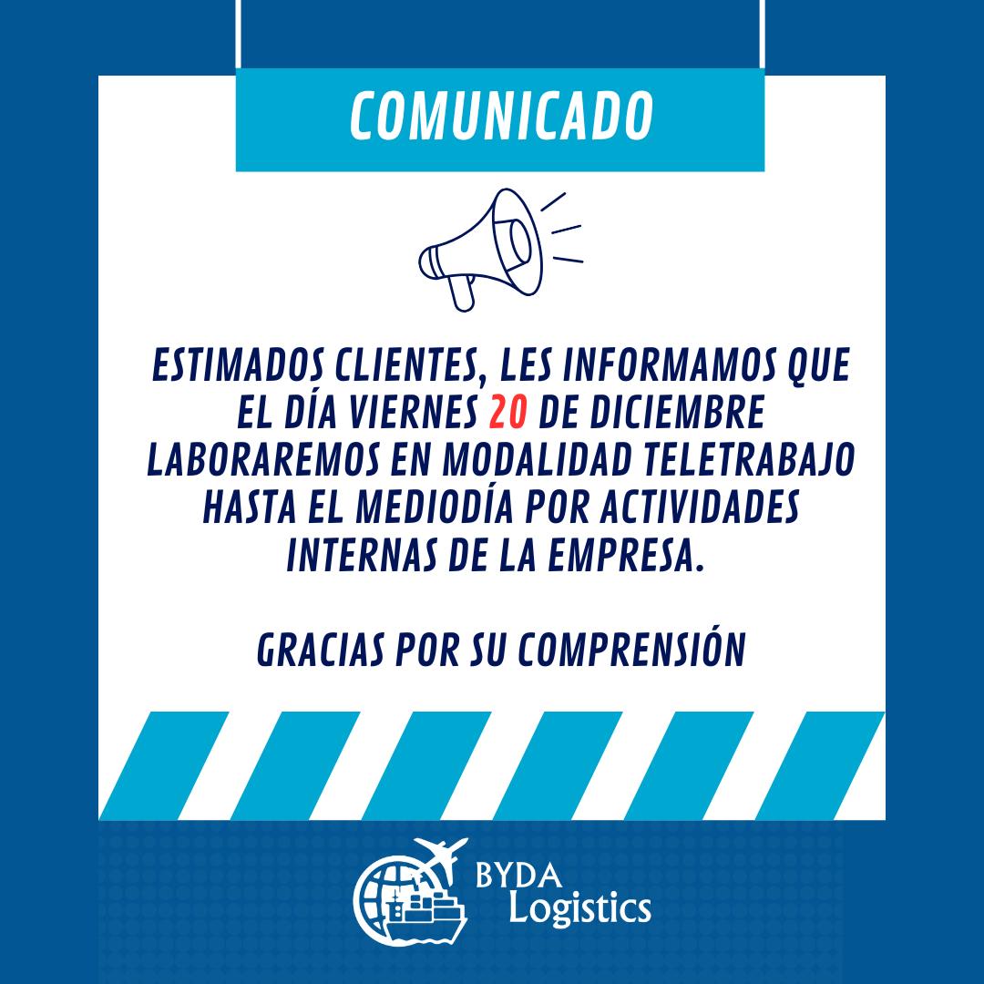 🚨Comunicado importante para nuestros clientes🚨.
Para más información no olvides revisar nuestras redes sociales. 💻🙌