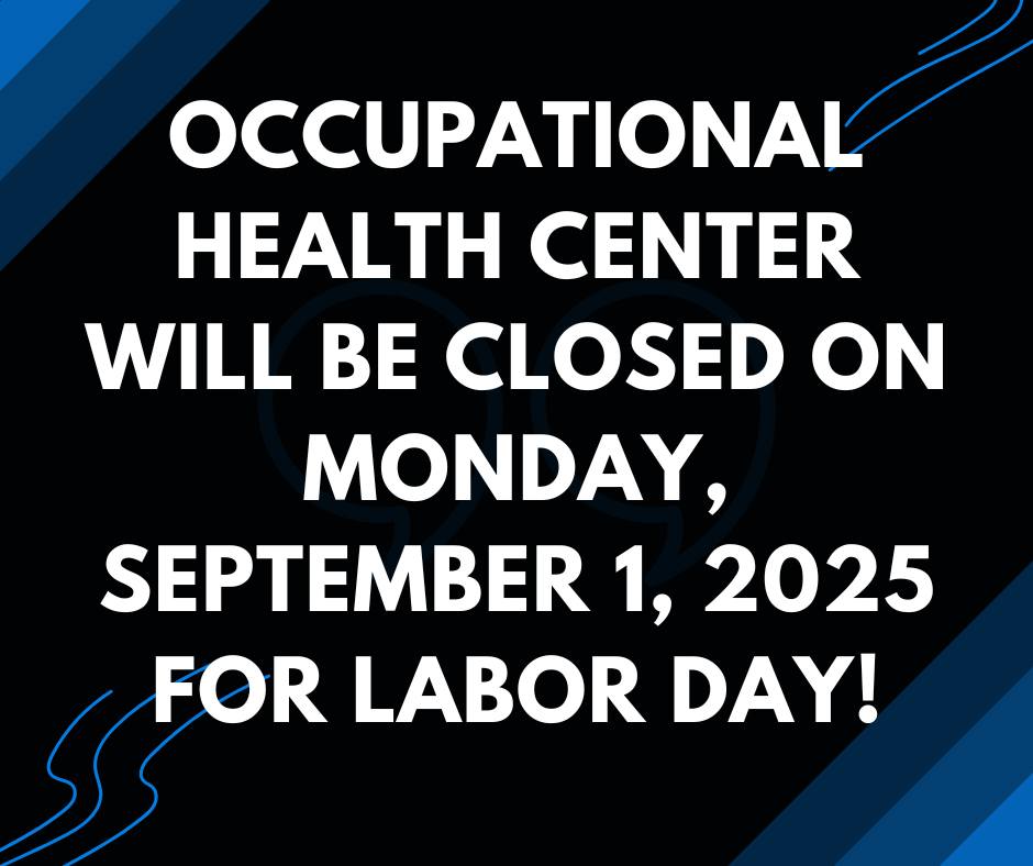 We will be closed on Monday, September 1st for the Labor Day holiday. Hoping you have a safe, long weekend.