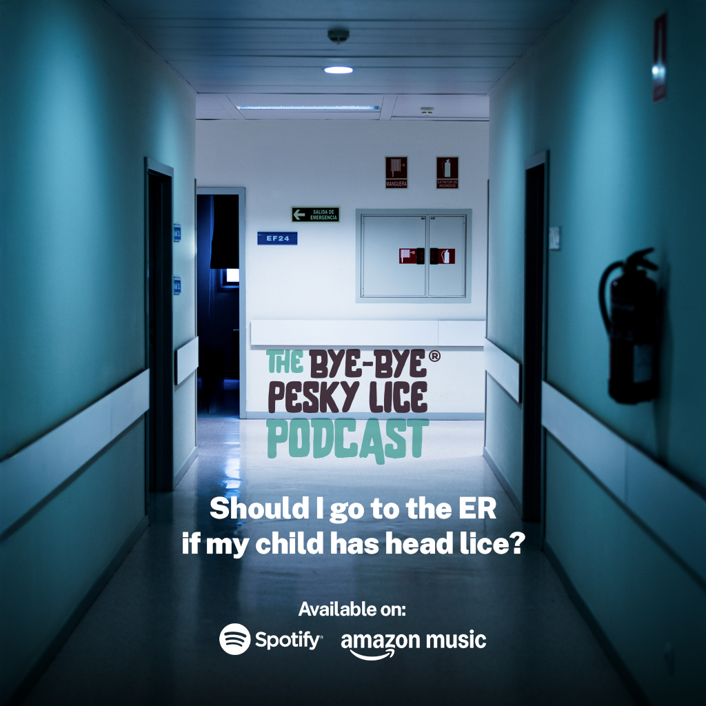 We get this question more often than you’d think.
Some parents call us already in the car.
Others are sitting in the ER parking lot.
Here’s the truth:
👉 Head lice are stressful — but they’re rarely an emergency.
In our latest podcast episode, Emily Carter and Dr. Lee explain:
• When lice are not an ER situation
• What actually requires medical attention
• What to do instead (step by step)
🎙️ Listen now on The Bye-Bye Pesky Lice Podcast
Professional guidance. No panic.