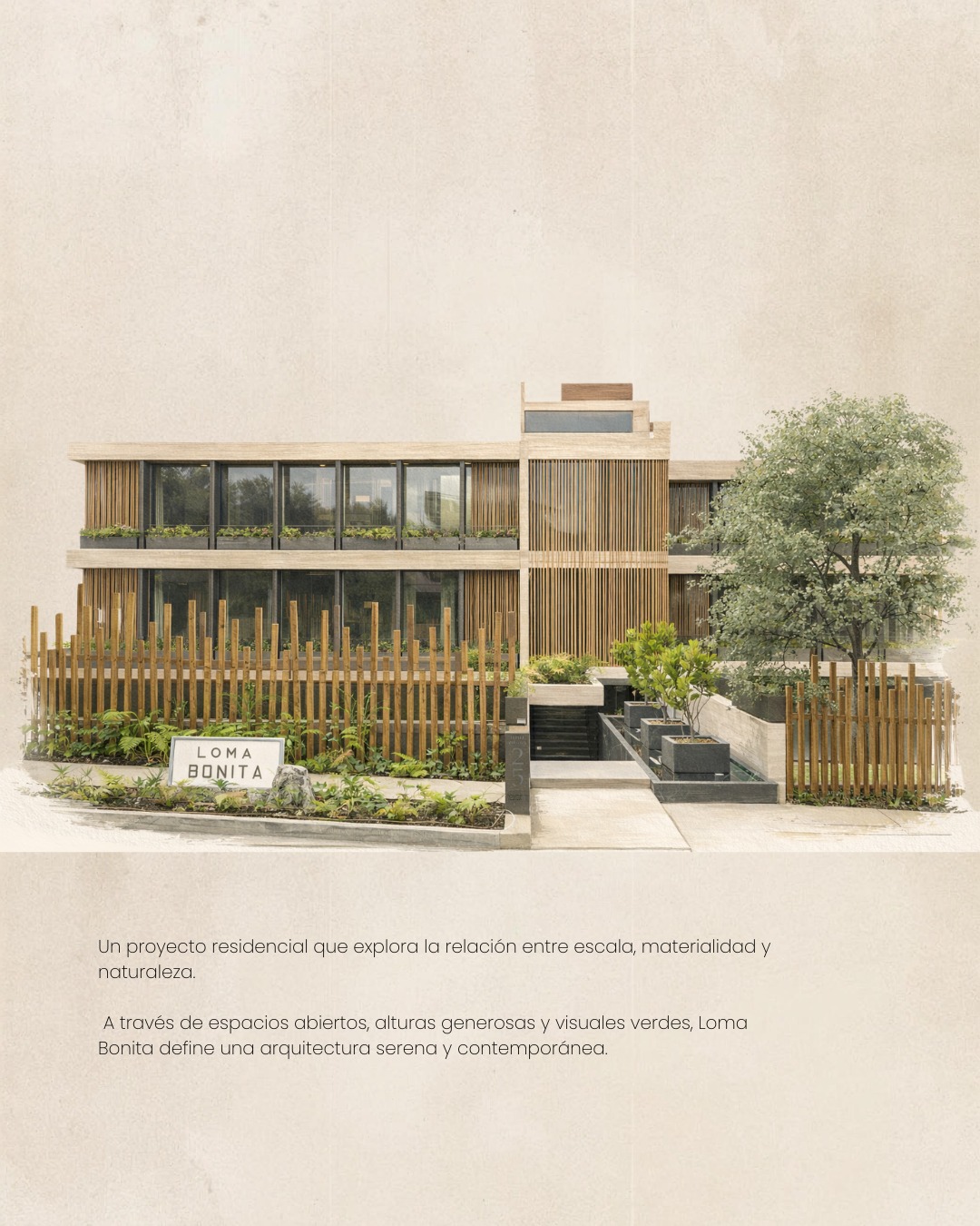 Arquitectura que se abre hacia el entorno.
Este proyecto residencial en Vistahermosa fue concebido para crear espacios amplios, luminosos y conectados con las áreas verdes, donde interiores y exteriores se integran de forma natural.
Materiales de alta gama, proporciones cuidadas y una distribución pensada para vivir la arquitectura todos los días.
@lagom.mex