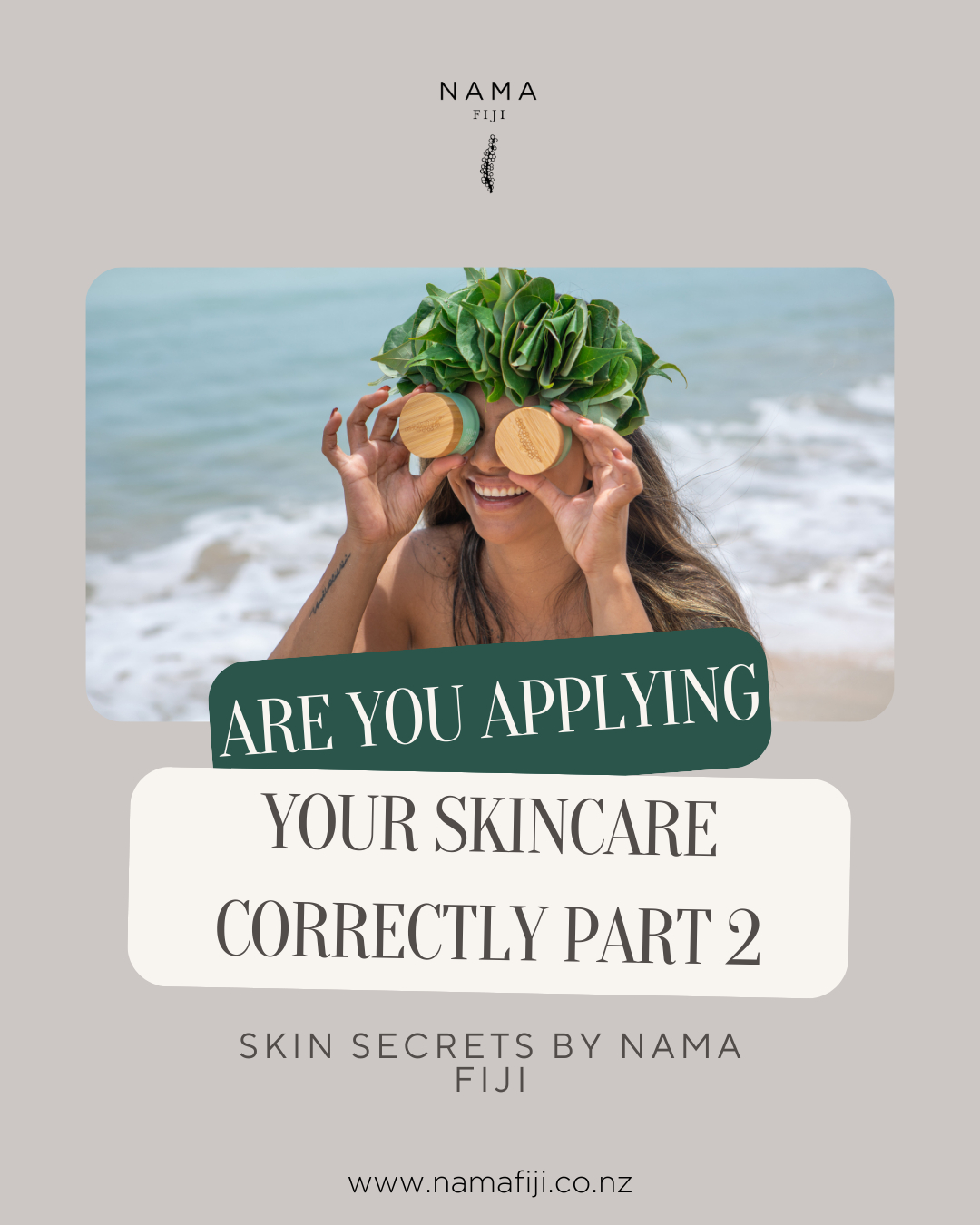 Skincare tips Round 2! Are you a product pro or just winging it? Let’s make sure you’re getting the most out of your routines! From layering to timing, we’ve got the tips to elevate your glow game. Ready to level up your skincare knowledge? Tap in and discover the Nama secrets for radiant skin! ✨💦
