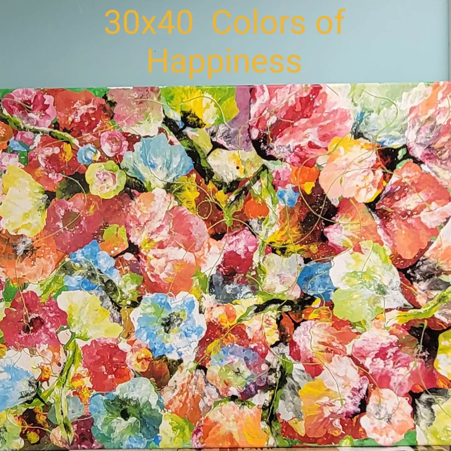 I am so humbled and thankful when someone loves my art and wants it in their own home. May blessings and love go with each piece.