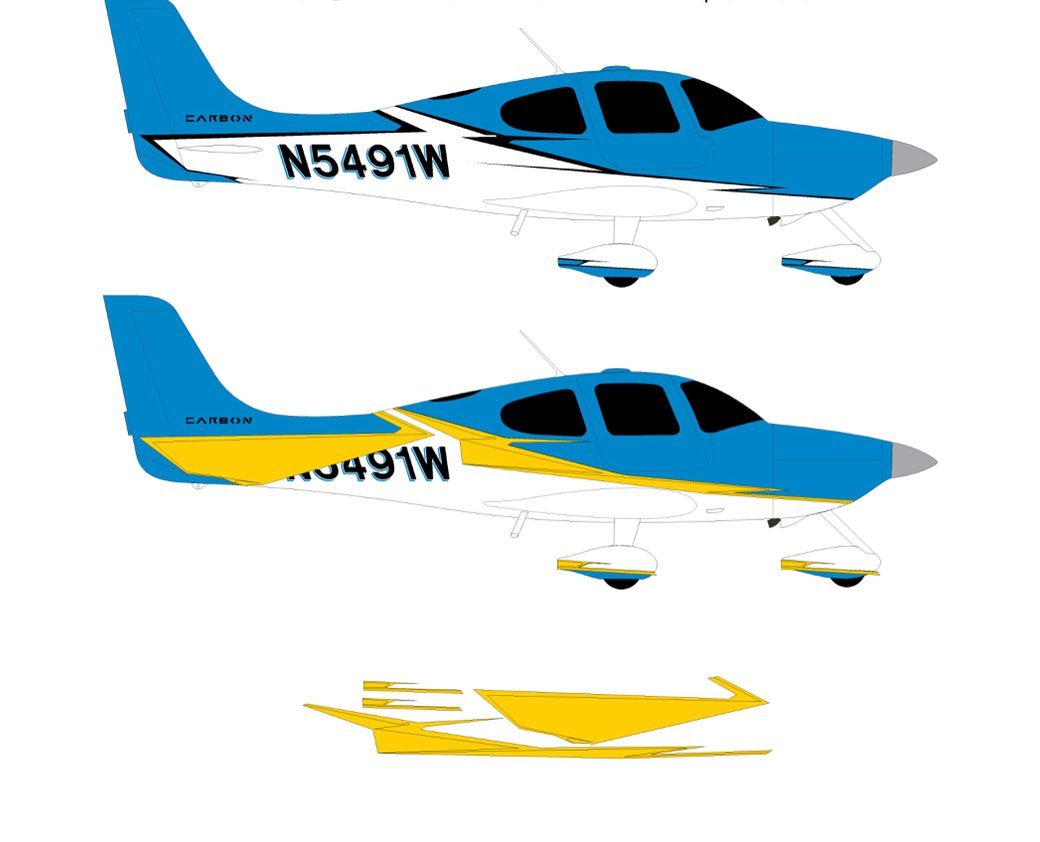 Cirrus SR22 coming in for a full paint job and full interior redo. We are going to follow a newer factory finish and I retiro trim. Very cool addition to the work load. Many hours ahead to complete this 😎👌. Should be a looker for sure. We are very excited.