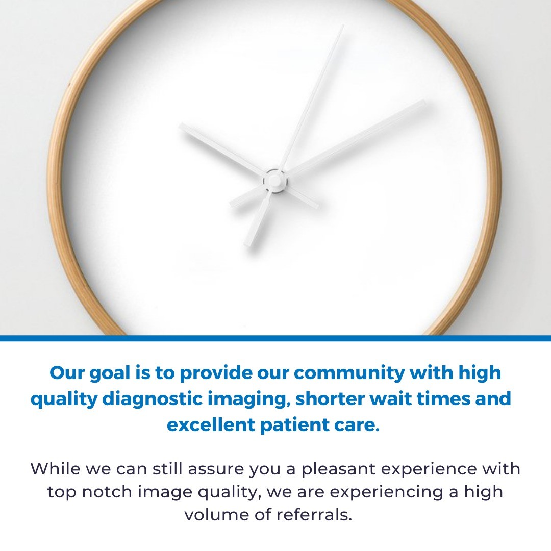 As you know, the diagnostic imaging situation in the Okanagan is a little chaotic at the moment.
We (and other facilities) are working our socks off to ensure we see as many people as possible in the shortest possible time frame. It may take us a bit longer than usual, but we promise - we'll get there.
#wedontlikeiteither #waitlistssuck #inthistogether #dontgiveuponus #workingovertime #healthcare #bc #kelowna #okanagan #diagnosticimaging #mri