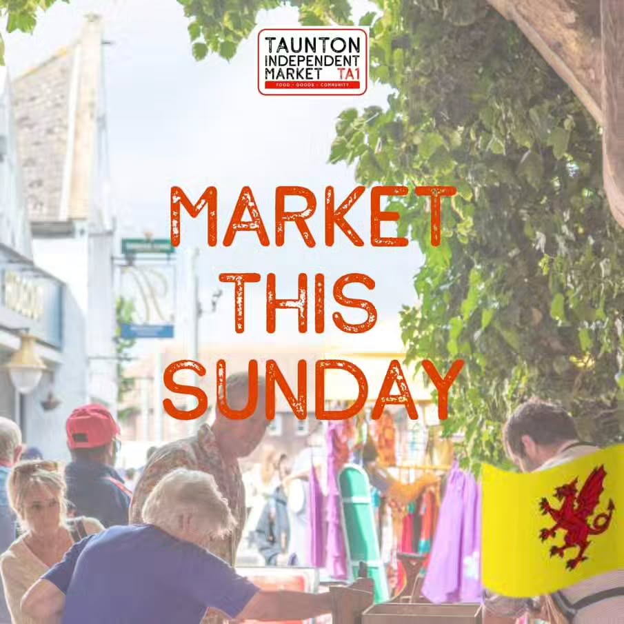 With this lovely lot coming along to the Taunton Independent Market on Castle Green in Taunton on the 11th of August, we just know that it's going to be a fabulous day!
We are open from 10am - 3pm with LIVE MUSIC throughout the day from Luís Martelo - Trumpet and Stevie Nicole Brown as well as tunes all day from The DJ Van.
Parkway Brewery
Somerset Wildlife Trust
BO BOM Gelato
Bumblees
Mainline Spirits
Rock Gin
Gourmet Poke
Winnies Bakery
Dough Bros
Dough Bros
Irie Coffee
Irie Coffee
Pops Thai Kitchen
Tricky Cider
Art Food
Game Keepers Larder
RSPB
Fudge and photos
Lulu's Natural Dog Treats
House of flavours
Surf and turf kitchen
Extreme Brownies
Soi 5
Monument Mushrooms
Real Somerset Silver
West Country Dim Sum
The Silver Fox
Tropic Skincare
Small Street Kitchen
The Wife and I
The Wife and I
Loolabelles
Exmoor Feasting Kitchen
Luxe Lollies
Maggie Rose Beads
SB Cakes
Climate action Taunton
Beauty Glow
White Bee Florist
Drydock
Simply Honey
Tea by The Traybakery
Surf City Cycles
Gallery 59
The Pastry Bench
Pinkie Pie
I use Dotty Ms for my craft
Globe Trotter Pork
Big 5
Bright and Sparkly
Goat Vinyl
Mermaid Resin
Same same but different
Indo2han
Somerset Natural Soaps
Lady Craftsalot