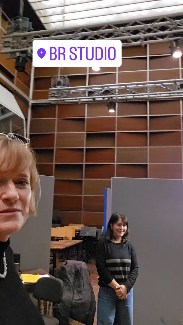 Recording women composers in BR studio München Germany