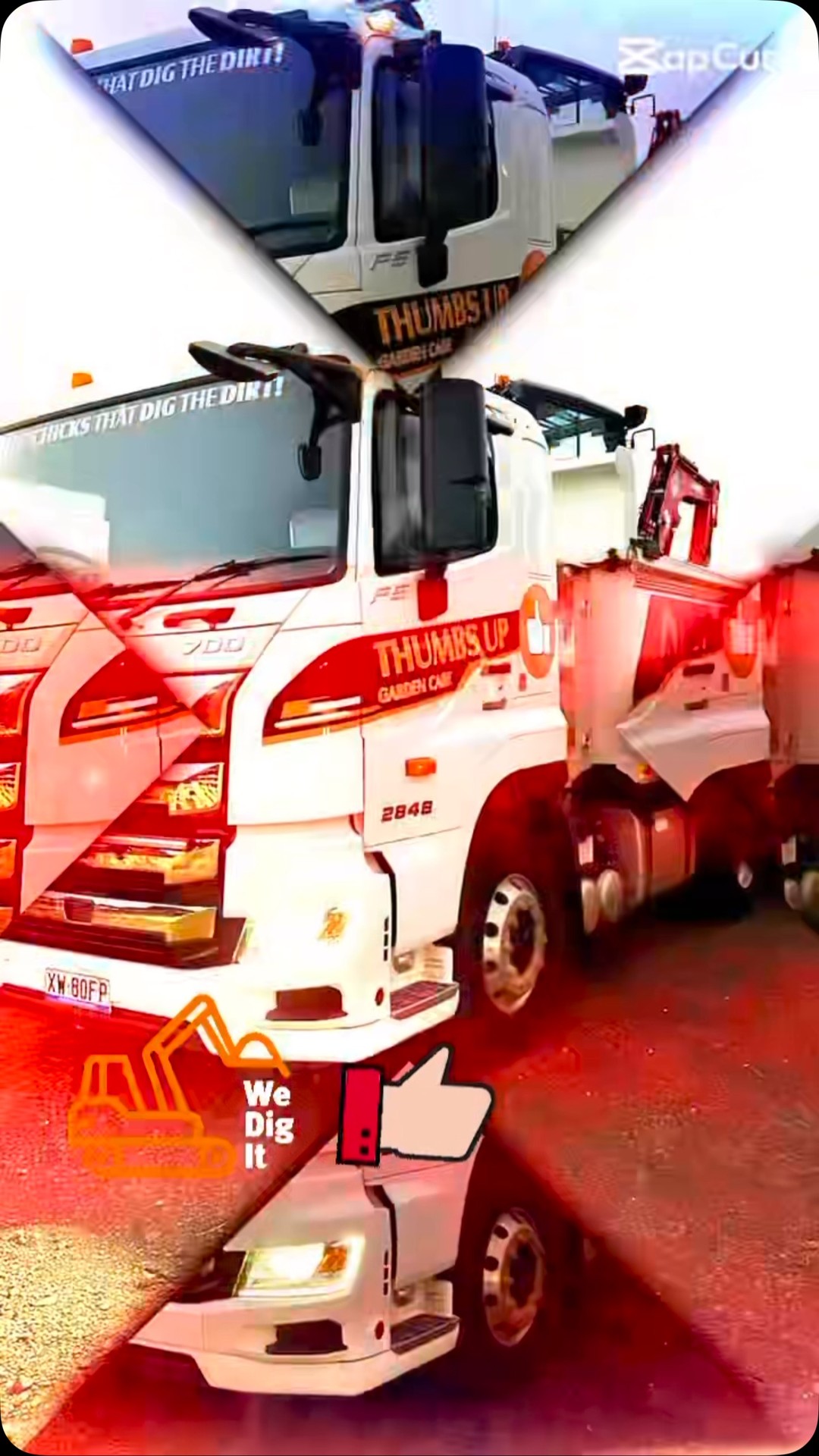 “Front yard looking tired? New paths and retaining walls — we’ve got you covered! Get in touch today for a free quote!#thumbsupgardencare #thechicksthatdigthedirt #chicksdigdirt #excavation #landscapingdesign #thumbsup #earthmoving #landscapes #tradielady #rockretainingwall #fypage #fpyツ #fyp #foryoupage