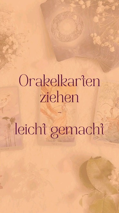 Vor allem während den Rauhnächten bin ich ganz intensiv mit Orakelkarten unterwegs. Ziehe ich doch für jeden Monat des neuen Jahres verschiedene Karten.
Doch auch unter dem Jahr ziehe ich immer mal wieder Orakelkarten. Sei es für mich, für mich und meinen Partner oder zusammen mit Klientinnen und Klienten, wenn sie zu mir auf eine Cacao Journey oder für eine Raindrop Massage kommen.
Die im Video gezeigte Methode ist nur eine von vielen Methoden. Im Rauhnachtskurs zeige ich dir noch eine weitere.
#orakelkarten #energiearbeit #rauhnachtskurs #rauhnächte #schamanismus #brauchtum #spiritualität #wegbegleitung