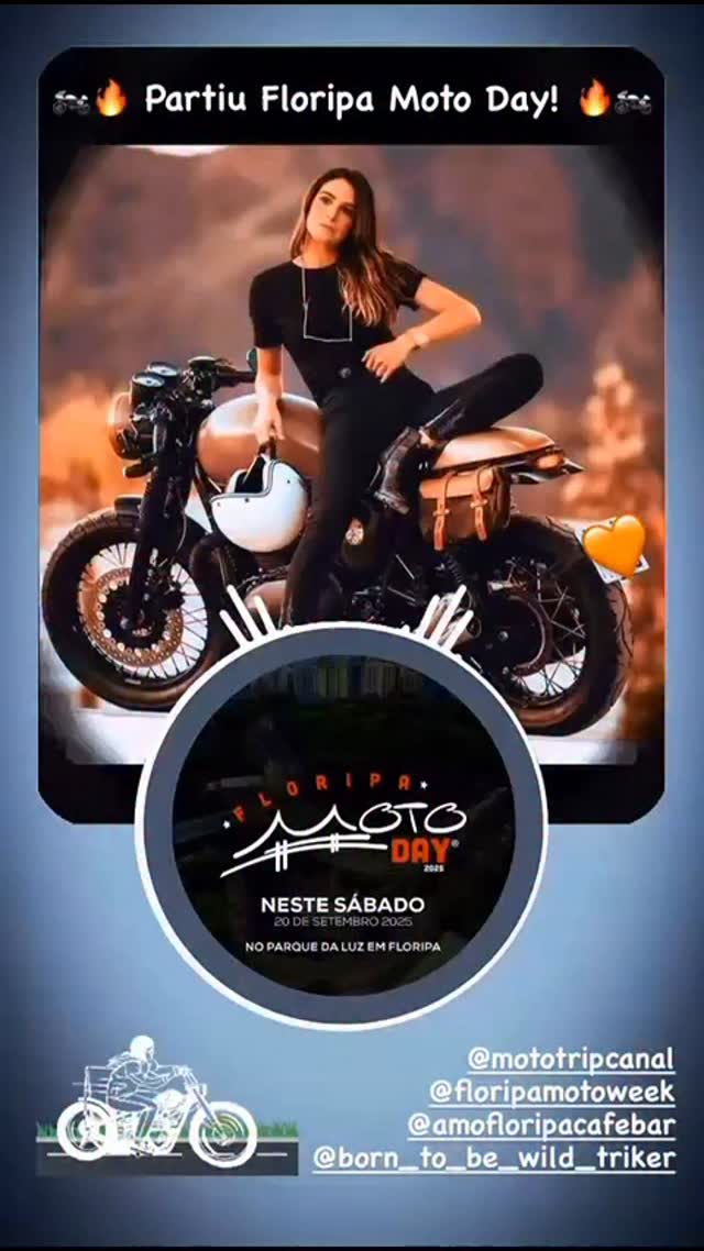 Floripa Moto Day, um evento que reúne paixão por duas rodas, música e muita energia boa ! #motociclismo #floripamotoday #vidasobreduasrodas #motolovers