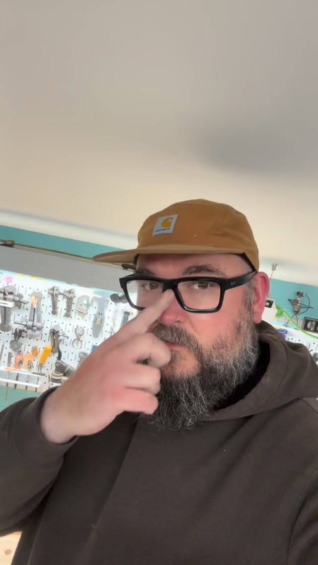 I’m sorry for missing yesterday @productober I hope this makes up for it. #ceramic #bench
#breakingthelaw #slingshot #maker #metalwork #brass #worksop #process #router #bandsaw #shooting #targetpractice #target #dietcoke #plinking #edc #metal #making #dirtyhands #metalshop #woodshop #icescreamman #icecream #slomo #deadeye