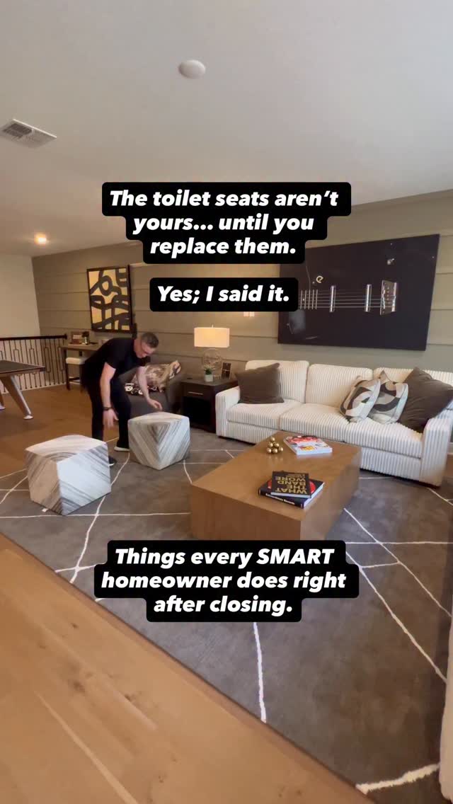 Most new homeowners skip at least 3 of these. Don’t be most people.
1️⃣ Change the locks immediately�You have no idea who still has a copy of those keys — the seller’s neighbor, dog walker, or ex. A locksmith can rekey them for $50–$150, or you can replace them yourself for $20–$40 per lock. Do this before moving in a single box.
2️⃣ File for your Homestead Exemption�This is free money many homeowners forget. It can reduce your home’s taxable value by $25,000–$100,000 depending on the state — saving you $500–$1,500+ per year. Deadlines vary, so file with your county property appraiser as soon as possible.
3️⃣ Locate the main water shut-off valve�When a pipe bursts at 2 a.m., you won’t have time to Google it. Find it. Test it. Know exactly how to shut it off. A broken pipe can cause $10,000+ in damage within minutes.
4️⃣ Replace the toilet seats�I’m serious. $15–$30 per seat. You’ll thank me later.
5️⃣ Replace the HVAC air filters�You don’t know when the previous owner last changed them. Dirty filters make your system work harder and cost you more money. New filters cost $15–$40 and should be replaced every 90 days. Set a reminder.
6️⃣ Document everything�Take photos of every room, wall, and appliance before unpacking. This protects you for insurance claims and future disputes. Do it on move-in day.
7️⃣ Update your address within the first 10 days�Driver’s license, voter registration, bank accounts, insurance policies. Some states can fine you if your license isn’t updated within 10 days of moving.
8️⃣ Store your closing documents safely�You’ll need them for taxes, refinancing, and eventually selling. Upload digital copies to the cloud and keep originals in a fireproof safe.
The home is officially yours. Protect your investment.
Share this with someone thinking about buying a home.
And if you know someone who needs help buying 👇
Send me a DM or contact me:
Maximiliano Salazar�Real Estate Agent�Winter Garden & Orlando Realtor�Naim Real Estate�📞 +1 (786) 973-8696�📧 maximiliano.realestate@gmail.com�Spanish 🇻🇪 English 🇺🇸
#realestate #orlando #newhome #realestateagent