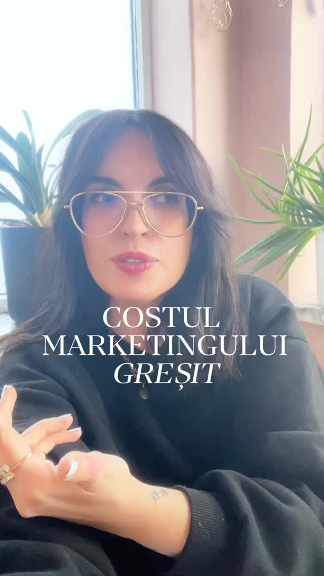 Nimeni nu vorbește despre costul real al marketingului greșit.
#business #brandstrategy #marketing #antreprenor