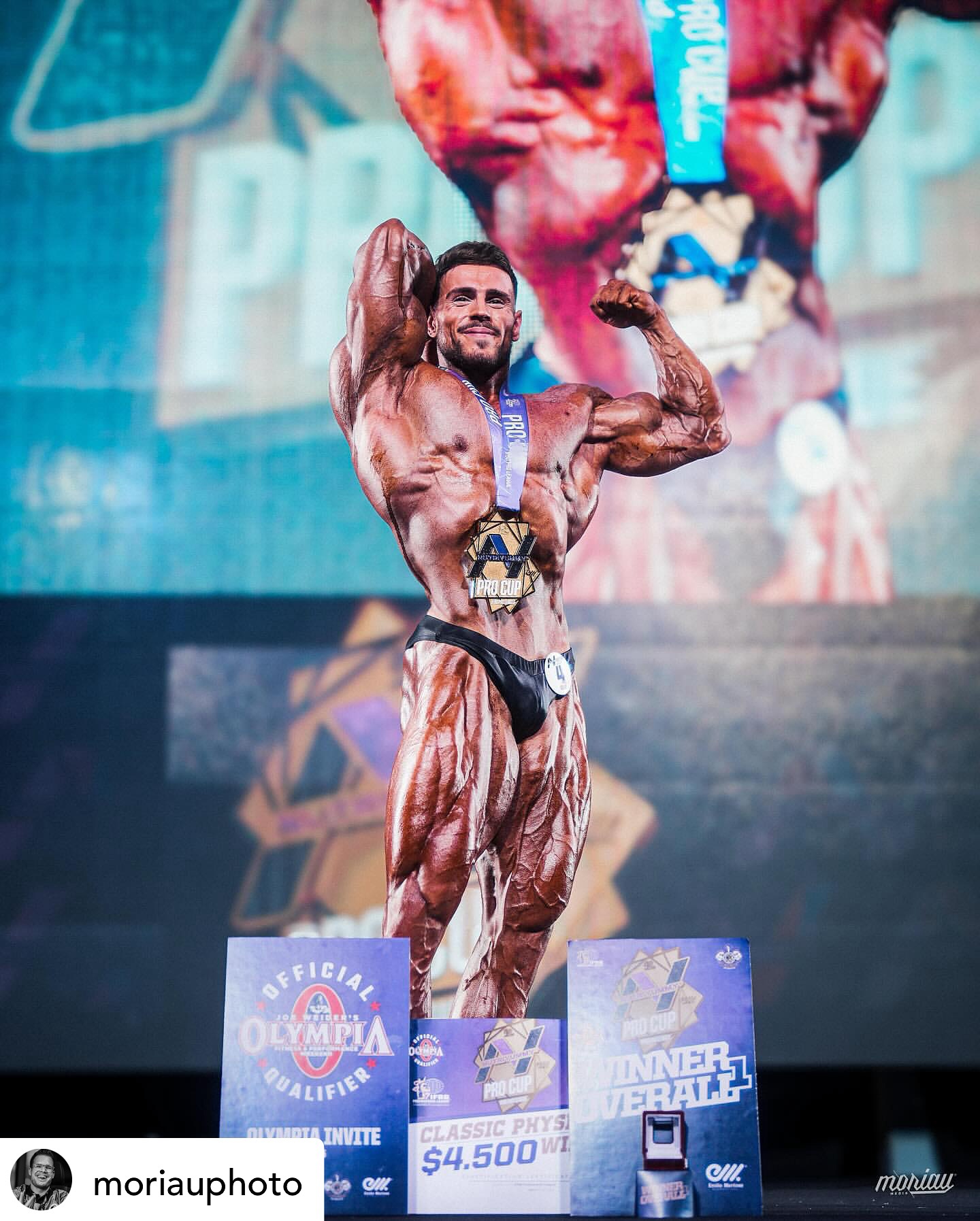 We’re at it again!!! @josema__beast is the Present and the Future!!! Taking 6th @mrolympiallc and today winning the Nutriyummy Pro Cup. Mr ⭕️ 2025 here we come 💥 Posted @withregram • @moriauphoto @josema__beast wins the Nutriyummy Pro Cup Classic Physique division & Qualifies for the 2025 @mrolympiallc 🏆⭕️
•
📸 @moriauphoto