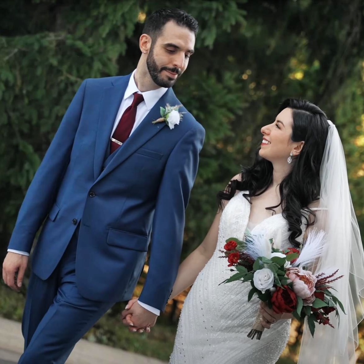Two hearts, one love, and a lifetime of memories. 💍✨ #HappilyEverAfter #WeddingDayMagic #OttawaWedding #notebookfilms