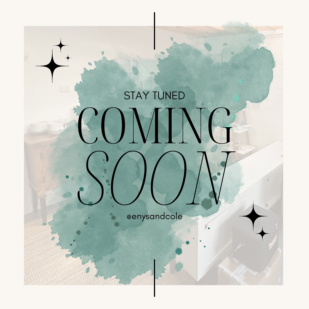 Exciting things coming very soon!