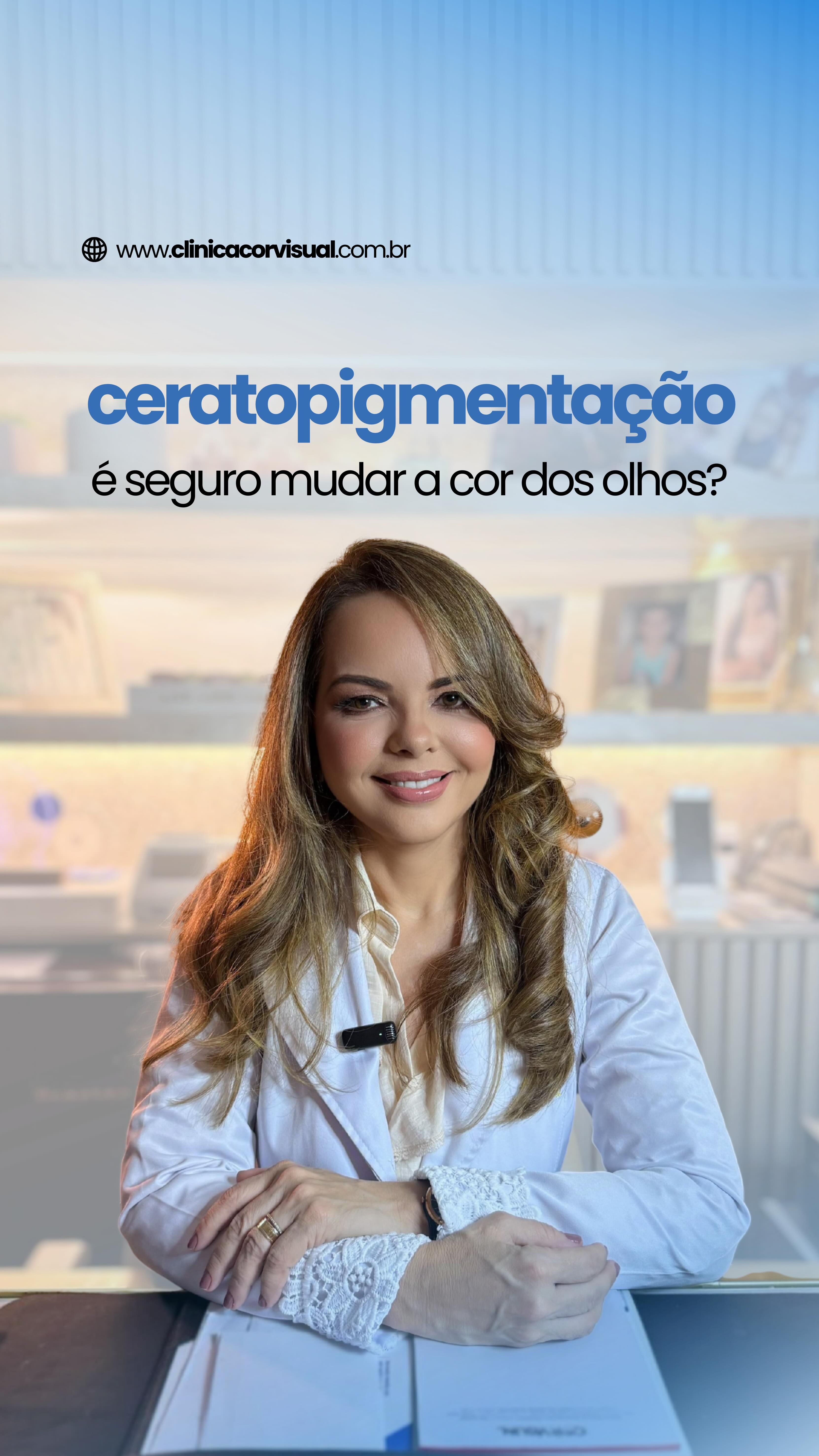 No vídeo de hoje @DraSilvaneLara explica os riscos e cuidados que envolvem a #ceratopigmentação, técnica que altera a cor dos olhos por meio de pigmentos na córnea. 👁️
🚫 No Brasil, a ceratopigmentação não é autorizada para fins estéticos, segundo o Conselho Brasileiro de Oftalmologia. A prática pode causar complicações graves e não tem o aval das principais entidades médicas!
Assista ao vídeo e descubra o que você precisa saber para proteger sua saúde ocular!
🔍 Dúvidas? Fale com nossa equipe. Aqui, seu olhar é tratado com responsabilidade.
📞 (83) 3322.3590 / (83) 3063.3590
📲 WhatsApp (83) 99612.0813
-
Marketing e Produção Audiovisual: @Kactus.Agencia 🌵
#campinagrande #joaopessoa #paraiba #oftalmologista #oftalmologiapediatrica #oftalmologia #oftalmologistainfantil #clinicaoftalmologica #oftalmologistacampinagrande #oftalmologistacg #oftalmologistaparaiba #clinicadeoftalmologia #saudedosolhos #saudeinfantil #clinicacorvisual #corvisual #catarata #cirurigiadecatarata #lentesdecontato #lentedecontato #lentedecontatocampinagrande #cbo