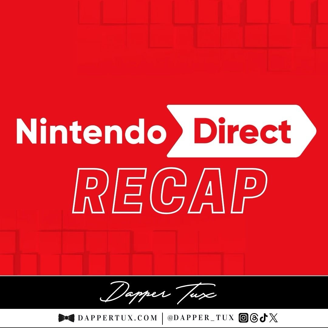 The latest #NintendoDirect delivered the longest showcase ever with big reveals and surprises.
Here are all the announcements in one spot:
▶️ https://www.dappertux.com/post/nintendo-direct-september-2025-delivers-big
#NintendoSwitch2 #NintendoSwitch