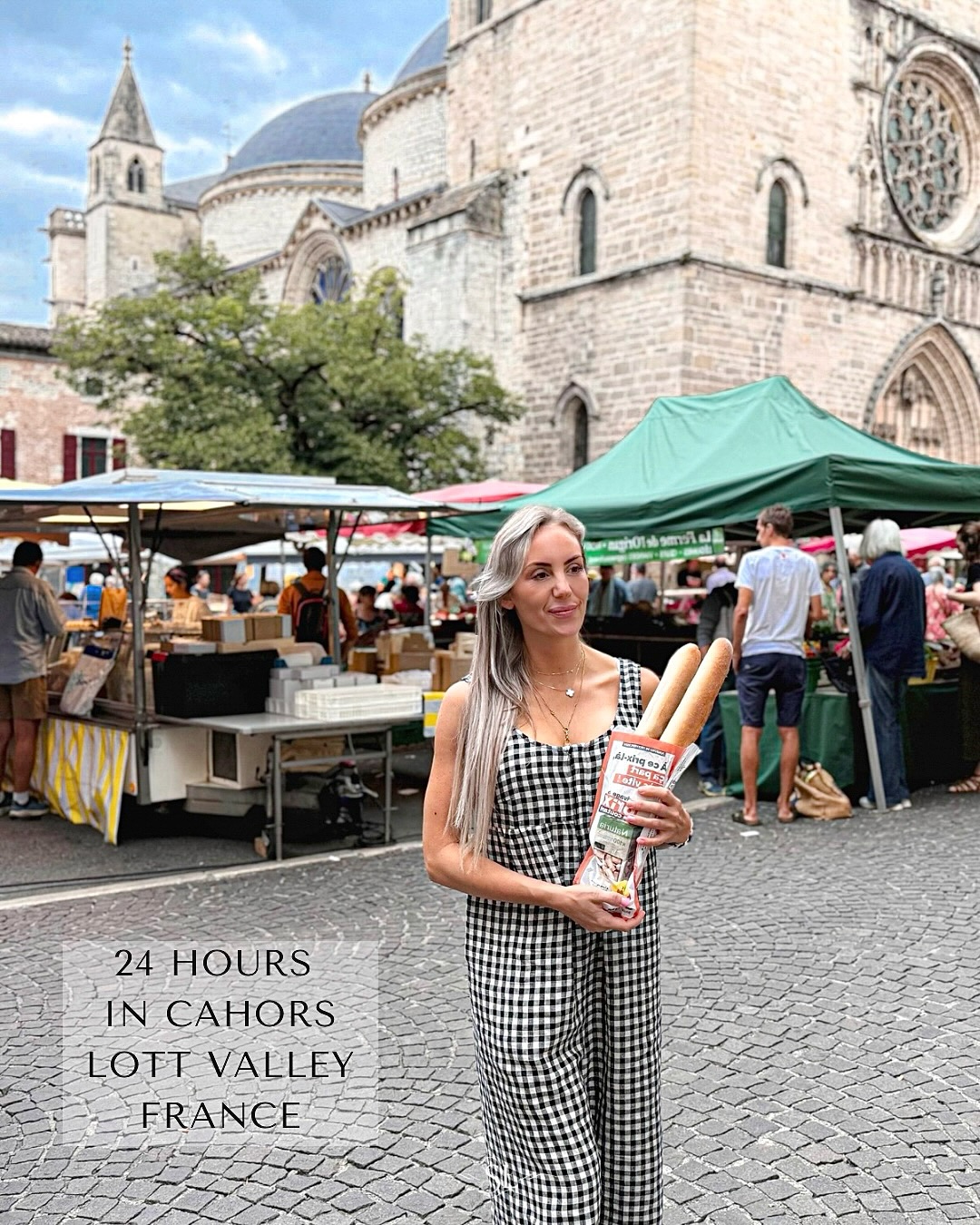 24 Hours in Cahors, Lot Valley 🇫🇷
Cahors is one of those French towns that feels like it’s stepped straight out of a storybook. Tucked into the Lot Valley and surrounded by vineyards, it’s the kind of stop that makes you slow down, sip the wine, and notice the little details. Here’s how to spend the perfect day:
1️⃣ Start with coffee + croissant
There’s nothing quite like sitting at a pavement café with a croissant and coffee, watching the town wake up around you.
2️⃣ Morning Market
Cahors has one of the most colourful markets in the region stalls overflowing with walnut cakes (a local speciality), rich cheeses, seasonal produce, and bright flowers. It’s the best way to taste the Lot Valley in one place.
3️⃣ Walk the Devil’s Bridge
The Pont Valentré is a UNESCO-listed 14th-century bridge wrapped in legend locals say the Devil himself helped build it. Standing there, with the towers reflecting in the river, you really feel Cahors’ medieval soul.
4️⃣ Hidden gardens + cobbled streets
Wandering the old town feels like stepping back in time. Keep your eyes on the pavements, golden flower emblems mark the way to 25 themed ‘secret gardens’ hidden behind stone walls. From medieval herb plots to fairytale courtyards, each one reveals a different side of Cahors.
5️⃣ Saint-Étienne Cathedral
This Romanesque cathedral with its twin domes is breathtaking and among the largest in France.
6️⃣ Lunch, market-style
Pick up cheese, olives, bread, and fresh salad from the market earlier, and create your own French picnic.
7️⃣ Evening in Cahors
As golden hour lights up the stone streets, head to a little bistro for dinner and pair it with the region’s signature “black wine,” Cahors Malbec.
8️⃣ Night on the river
If you’re travelling with @leboatvacations @leboat.france the magic is stepping back on board, wine in hand, and watching the golden glow of the sunset dance over the Lot River.
📌 Save this for your French escape & Share with your travel buddy
🤍 Follow @sammylouluxe for more unique escapes, bucketlist itineraries + insider travel tips 🤍
*invited press trip with Le Boat @heavenpublicity
#visitsouthoffrance #cahors #cahorsvalleedulot #france🇫🇷