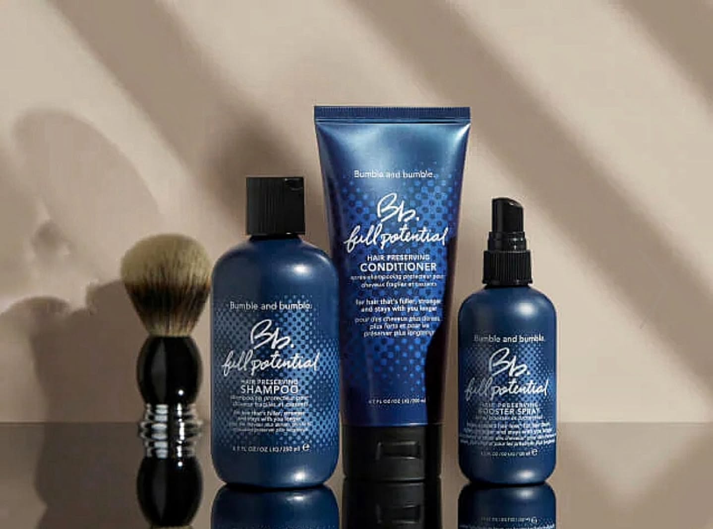 How to keep hair stronger & longer?
After 4 weeks of using our Full Potential routine, ? you'll notice your hair feels stronger and looks healthier!
Your 3-step power trio:
1. Full Potential Hair Preserving Booster Hair Mist - boosts strength & elasticity.
2. Full Potential Hair Preserving Conditioner - nourishes & protects.
3. Full Potential Hair Preserving Shampoo - invigorates & helps reduce breakage.
Together, they deliver fuller, stronger, hair, and it stays with you longer.
? Available for purchase at our salon
? 2109 Greenspring Drive, Timonium
#healthyhair #haircareproducts #hairproducts #scalpcare #stronghair #shampoo #saloncare #fullhair #hairsalon #salonproduct