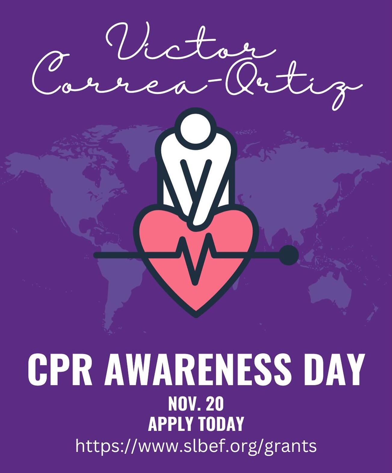 Apply now for the Sigma Lambda Beta Education Foundation Grant to support Victor Correa CPR Awareness Day on November 20! Let’s honor his legacy through lifesaving education.
#FuelingTheLight #SLB1986 #SLBs3Ts #Coast2Coast
