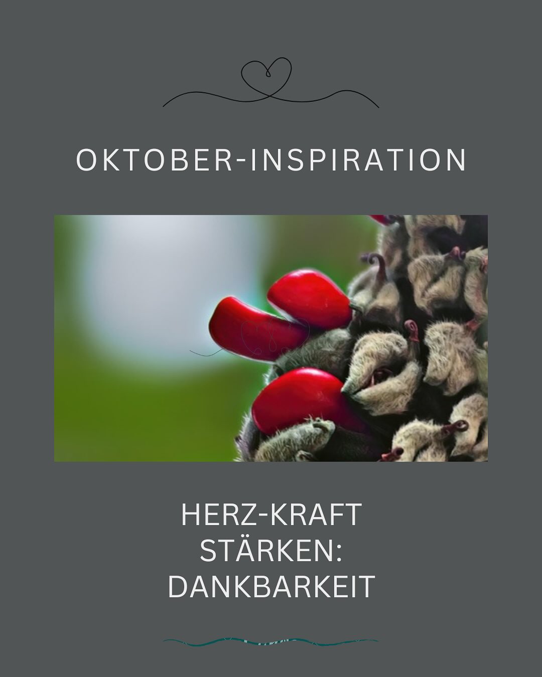 ❤️MEINE PERSÖNLICHE HERZENS-ERNTE DIESES JAHR?
🩷ICH STEHE VOR MEINER MAGNOLIE.
Ihre Früchte leuchten rot in der Herbstsonne.
Über Monate hinweg sind sie gereift.
Ihren Anfang nahmen sie in der Entfaltung der Blüten.
Nun lieben die Vögel sie als Leckerbissen.
🧡AUCH WIR SIND GEREIFT IN DEN LETZTEN MONATEN.
Auch wir haben diese Reifung der Öffnung unseres Herzens zu verdanken.
Und auch wir dürfen die Früchte all unserer Transformationsarbeit mit anderen teilen.
💛MIT JEDER REISE NACH TIBET REIFE ICH INNERLICH MEHR.
Manchmal sind es die kraftvollen Momente, die mir Vertrauen in mich und meinen Herzensweg geben.
Und manchmal sind es die Herausforderungen, die mich stärker werden und spüren lassen: ja, ich will diesen Weg auch bei Widrigkeiten gehen.
💚MEINE PERSÖNLICHE ERNTE?
Das Vertrauen meiner Kooperationspartner in mich - es erwärmt mein Herz.
So bin ich zutiefst dankbar, dass ich die nächstjährige Reise wiederum mit Neue Wege Reisen und Tibet Shambala Adventure anbieten werde.
💙MEINE HERZKRAFT WEITERSCHENKEN,
die Kraft, die in viel innerer Arbeit weiter und weiter reift.
Das ist es, was ich nach aussen tragen möchte.
Auf den Tibet-Reisen, im Lu Jong Yoga, in den Craniosacral Therapie Sessions.
In der persönlichen Begegnung.
Denn wenn wir alle mehr im Herzen ruhen, kann auch die Welt zur Ruhe kommen.
🩵WELCHES WACHSTUM DURFTEST DU DIESES JAHR ERLEBEN?
Magst du dir Zeit für Rückschau nehmen?
Wofür bist du ganz besonders dankbar, ja, vielleicht auch ein wenig stolz?
Ich freu‘ mich, wenn du es mit uns teilen magst.
💜MÖGE DICH DER OKTOBER DABEI UNTERSTÜTZEN,
all die Wunder zu sehen, die du deiner Herzkraft verdankst.
#herzkraft
#herzensweisheit
#intuitionstärken
#innererweg
#achtsamkeitsmeditation
#frauenpower❤️
#achtsamkeitindernatur
#herbstliebe
MEDITATION
ACHTSAMKEIT
MINDSET
SELBSTFÜHRSORGE
RUHE
STILLE
BALANCE
STRESSMANAGEMENT
SPIRITUALITÄT
HERZWEG
HERZKRAFT