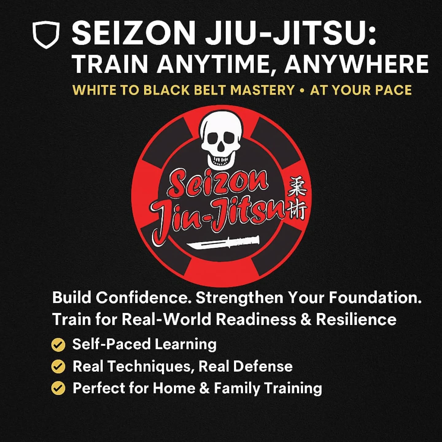 Surprise! A new course just dropped on our online learning platform. If You're looking to improve your personal Readiness, this is a good place to start.
#seizon #jiujitsulife #campcraftoutdoors
