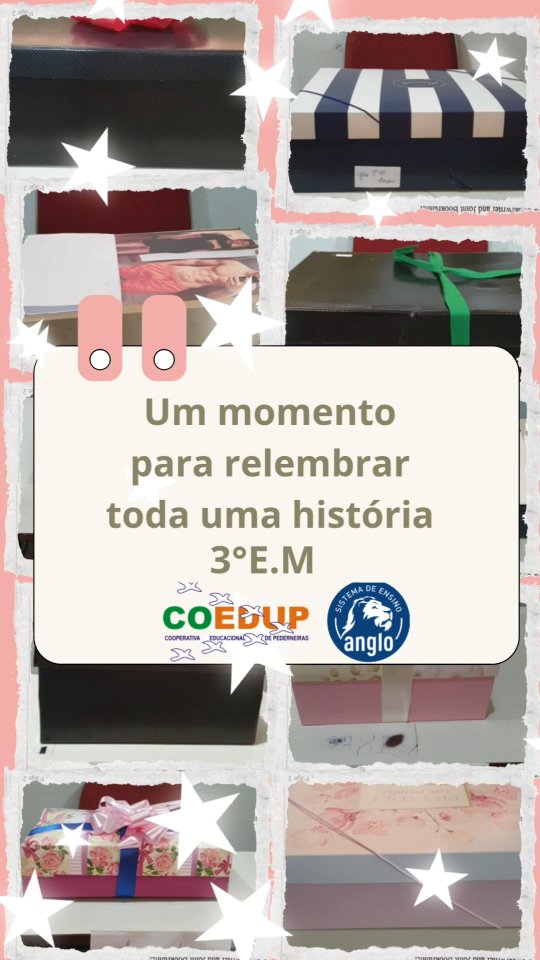Um encontro entre passado e presente, entre recordações e novos caminhos.
Nossos alunos do 3º E.M., viveram um momento emocionante ao receber de seus pais suas Caixas de Lembranças — símbolos de uma trajetória repleta de aprendizado, amizade e amor. ✨
Foi um dia de abraços, lágrimas e gratidão.
Porque algumas memórias simplesmente ficam para sempre.
#caixadelembranças #momentosespeciais #terceiroanoensinomedio #educação #famíliaeescola #emoção #recordações #formandos2025 #educaçãocomamor #trajetória