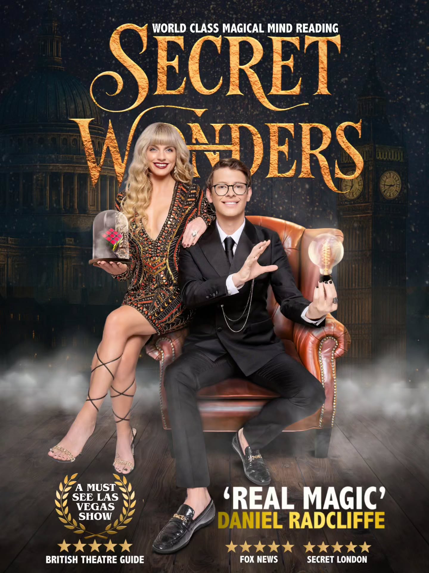 Secret Wonders - Opens in Las Vegas March 13th! 🗝️
A brand new experience awaits.
#TheConjurors #LasVegas #Headliners
