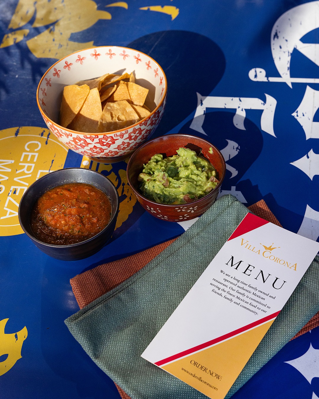 Celebrate the beauty of Mexican culture by exploring its amazing flavors. Dine with @villacoronanapa today and explore their amazing menu of delicious Mexican dishes.