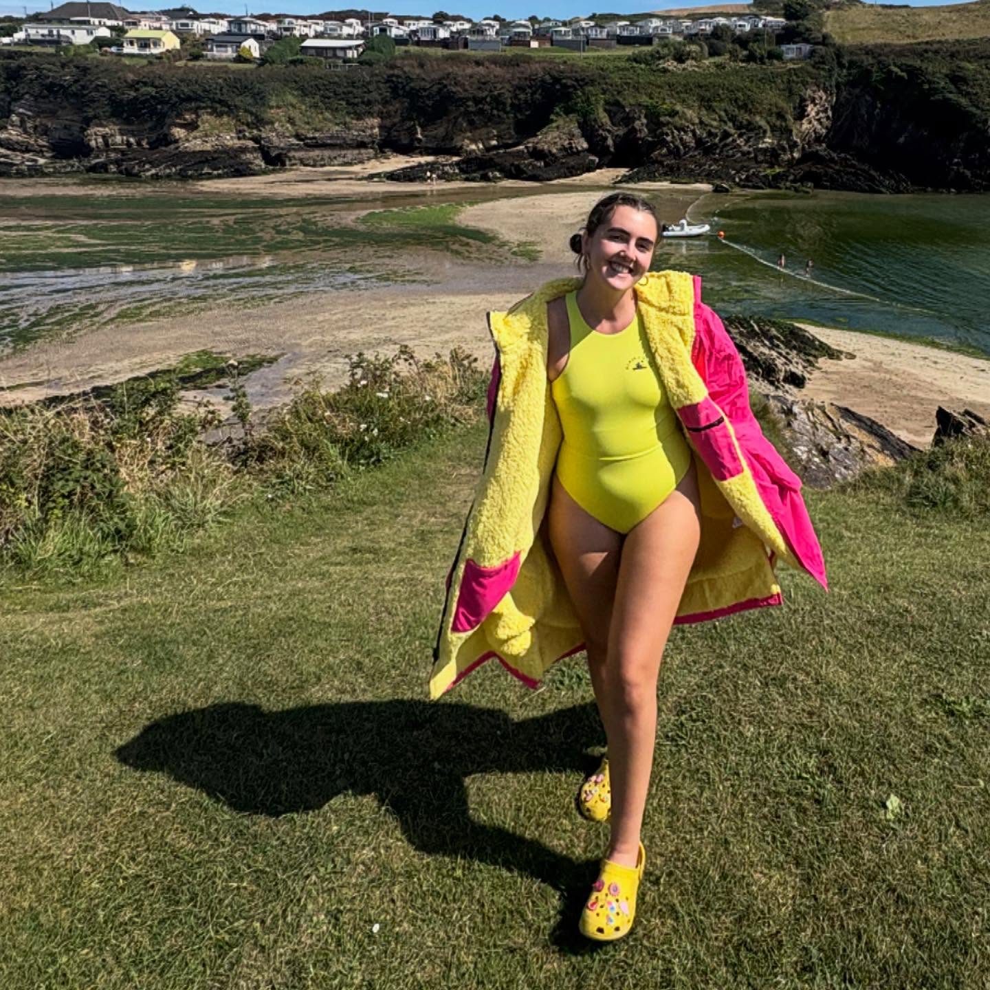 Everyday is a good day in a SaltRobe
#saltrobe #seaswim #irishcoast