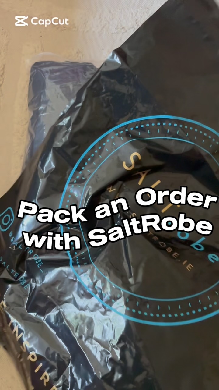 Pack an order with us here at SaltRobe
#saltrobe #bts #packanorderwithme