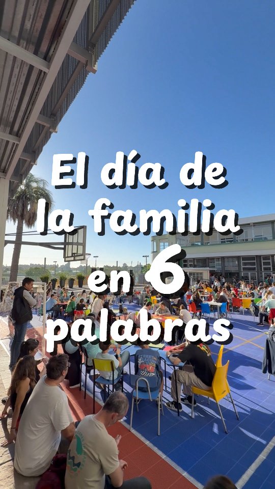 🥳 EL DÍA DE LA FAMILIA EN 6 PALABRAS
🙌 ¡Damos gracias a Dios por esta jornada llena de encuentro y alegría!
#2025enelsanignacio