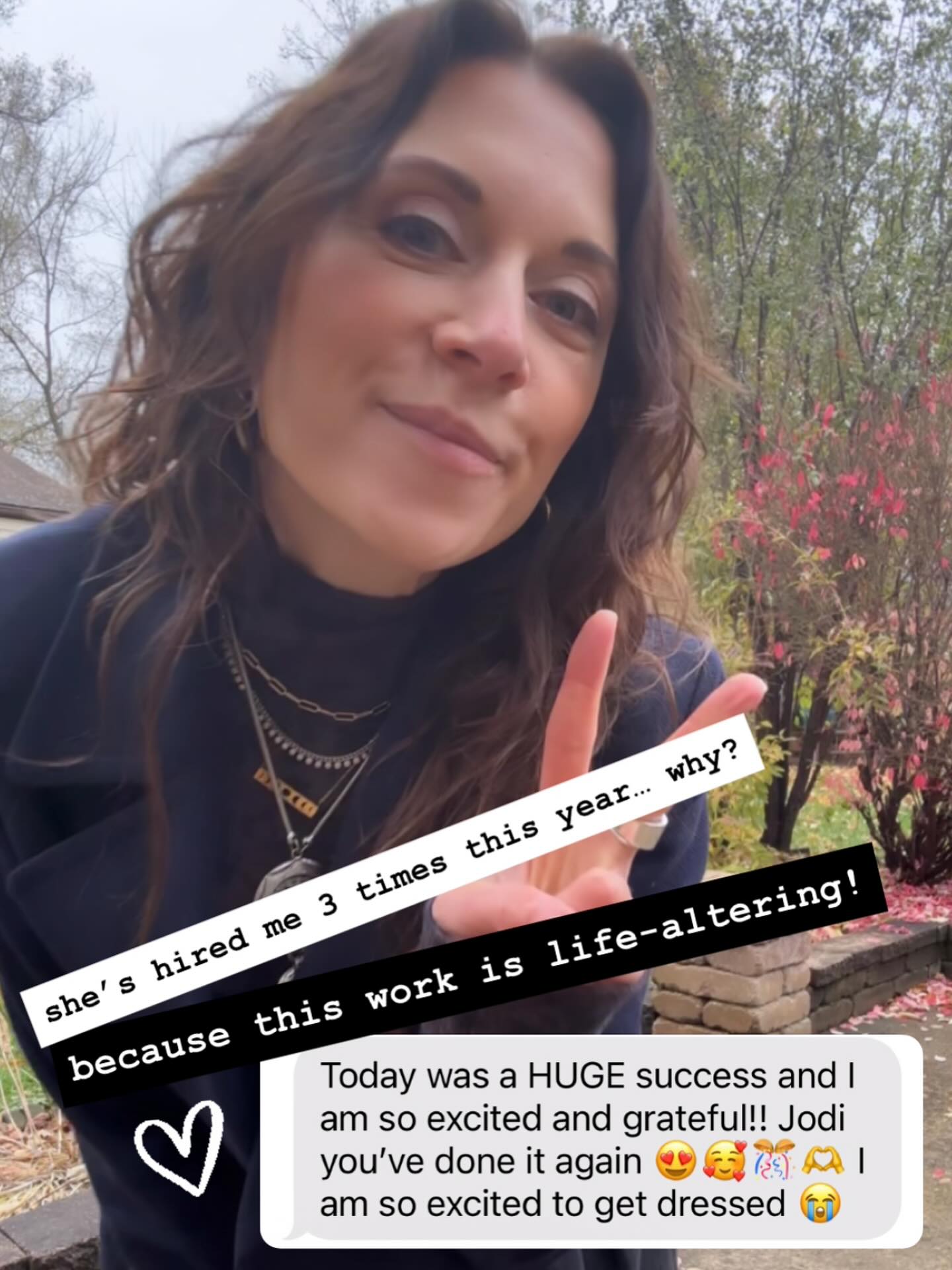 “I’m buzzing this morning.”
The text that started my day from a client who hired me for the THIRD time this year 😍
Spring: 3-Day All-In Transformation
Summer: Packing for 1 month overseas
Yesterday: Seasonal refresh/shop + date night styling
When we started in the spring, her life was in major transition.
She told me: “I hate getting dressed. I’m just hiding in clothes. I don’t know what my style is but I realize my body is not the problem.”
After our first session together, she texted:
“It is not hyperbole to say that the experience has been life changing. It feels like stepping into the vision of my next chapter in such a real and transformative way”
Yesterday, after session three:
“Today was a HUGE success!…I am so excited to get dressed 😭”
Today:
“I’m buzzing this morning.”
This is what happens when you finally see yourself clearly.
When your closet supports who you’re BECOMING, not who you used to be.
She’s not just getting dressed anymore.
She’s stepping into her next chapters - confident, alive, and buzzing with possibility.
AND intentionally building a unique, badass wardrobe that feels like her!
That’s the transformation.
If your closet is keeping you stuck in the old version of you, and you keep wondering if you should invest in yourself…it’s time.
DM me ‘WAKE UP’ ✨