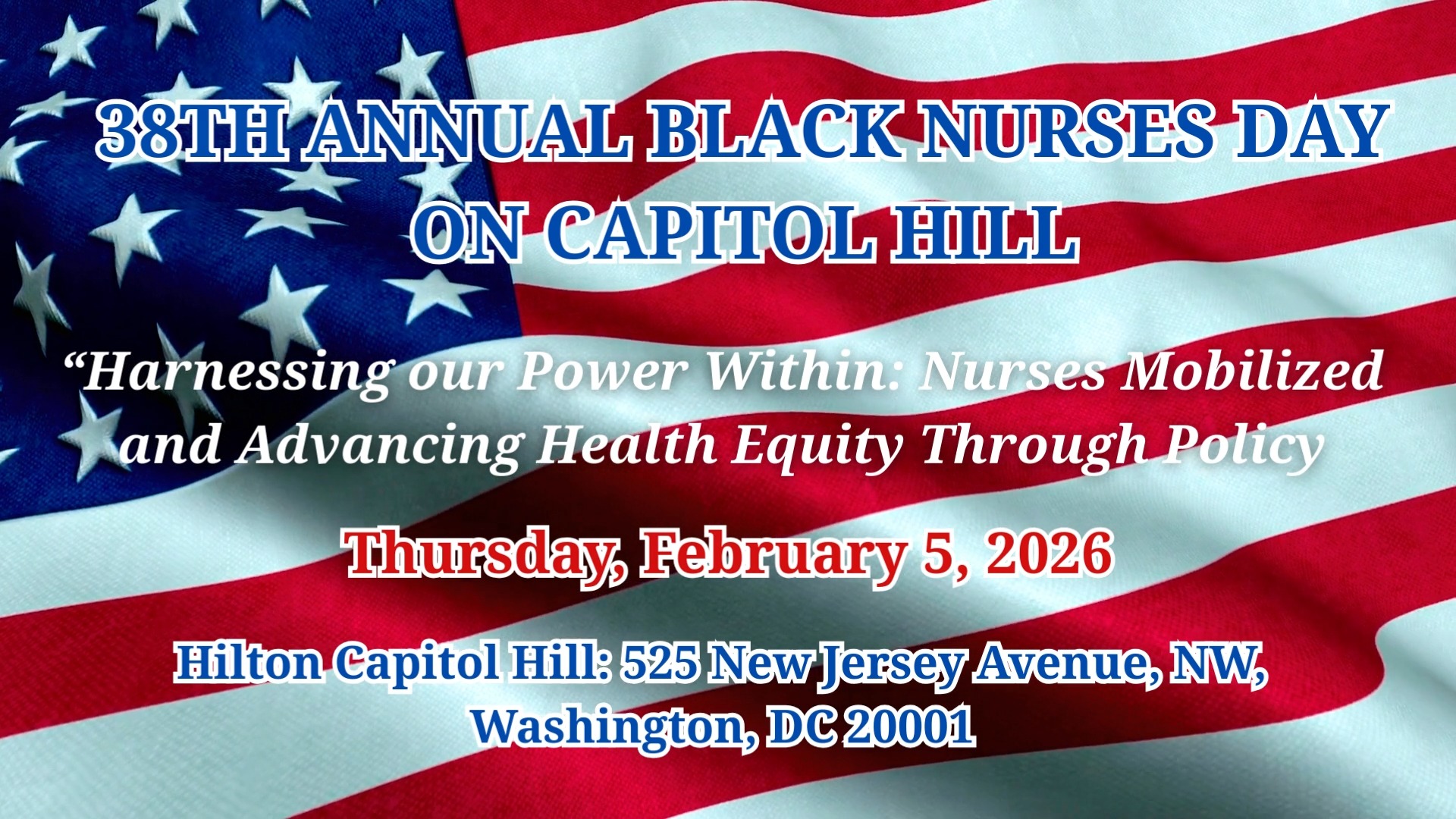 The National Black Nurses Association invites you to join us for our 38th Annual Black Nurses Da....
