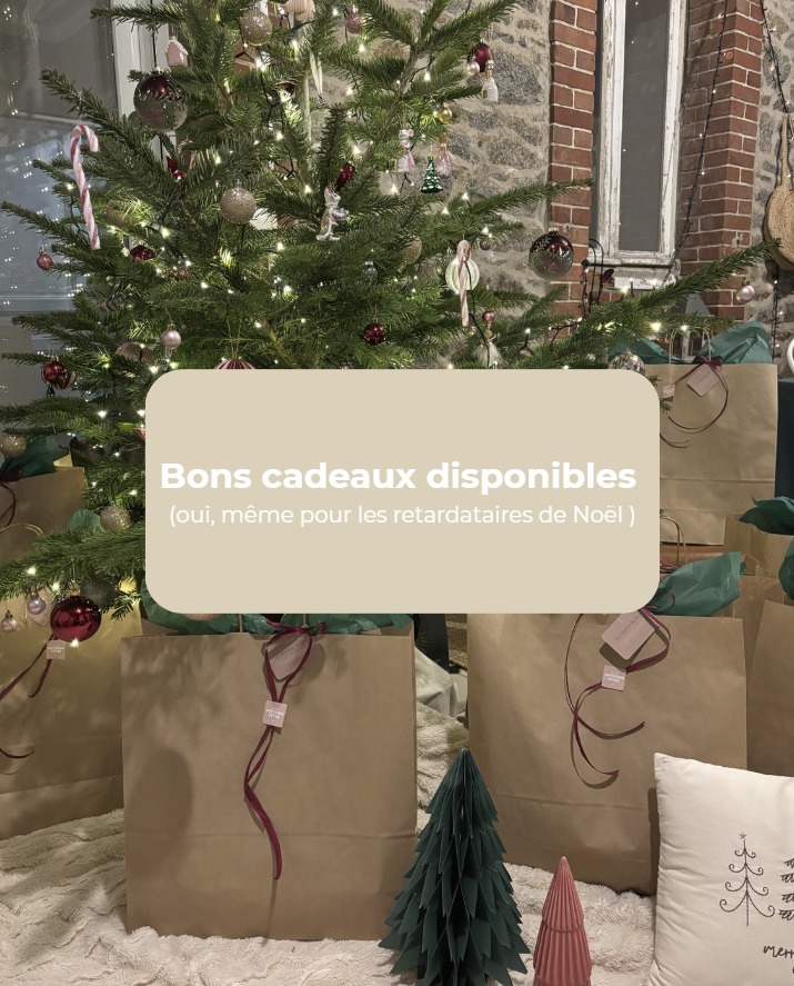 🎁 Bons cadeaux déco 🎁
Une prestation sur-mesure à offrir… même demain ✨
Le cadeau parfait pour les retardataires inspirés 😉
N’hésitez pas à me contacter : contact@cameliadelou.fr
👉 Toutes les infos sont sur www.cameliadelou.fr
#boncadeau #ideecadeaulastminute #prestationdeco #decoratrice #decointerieur #cadeauoriginal #lecameliadelou