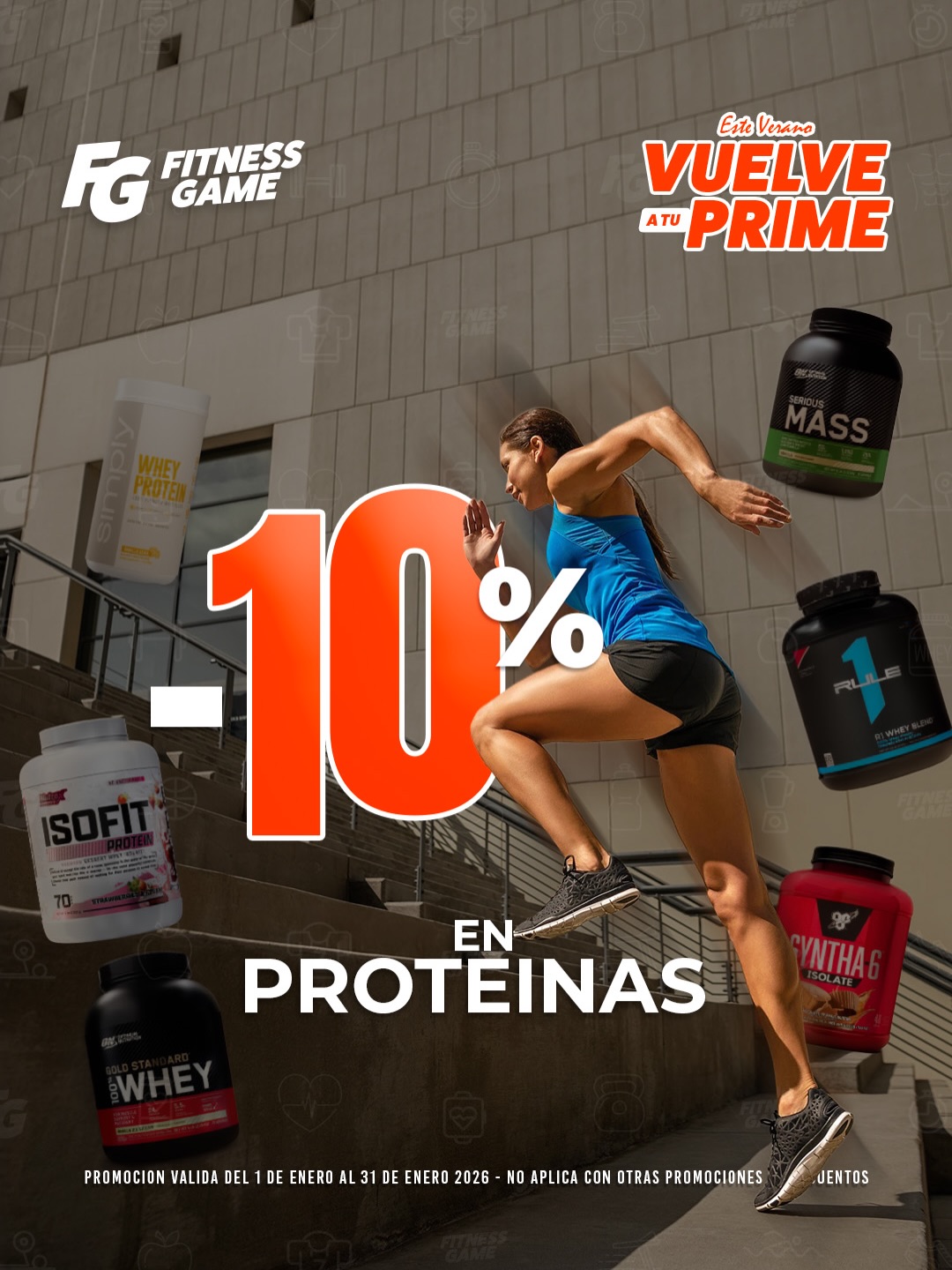 ATENCIÓN PROMO EXTENDIDA HASTA EL 31 DE MARZO 💪
✨Este verano vuelve a tu PRIME con Fitness Game✨