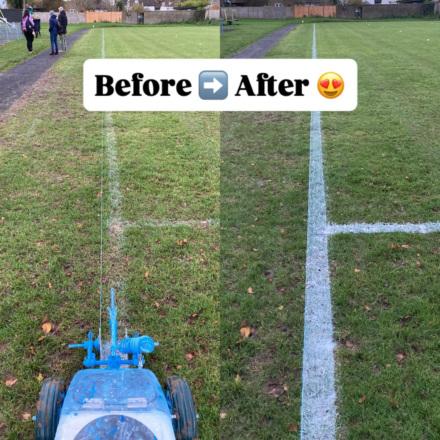 โฝ๏ธ Getting back to fixtures but pitch lines faded after the cold snap? ๐ฅถ
๐คฉ Save volunteer time, take away the hassle and boost your pitch appeal with our professional over marking service ๐ฑ
๐ช Google 5โญ๏ธ Rated - Trusted by clubs, schools and businesses across the South | DBS enhanced | Fully insured | GMA Certified
๐ฃ๏ธ โSidelines did a great job marking our pitches. It made us realise how bad ours were last season. Would highly recommend their service.โ - Haslemere Town FC
๐ง Get in touch today for a quote and save 10% on your first booking!
#groundsman #linemarking #pitchmaintenance