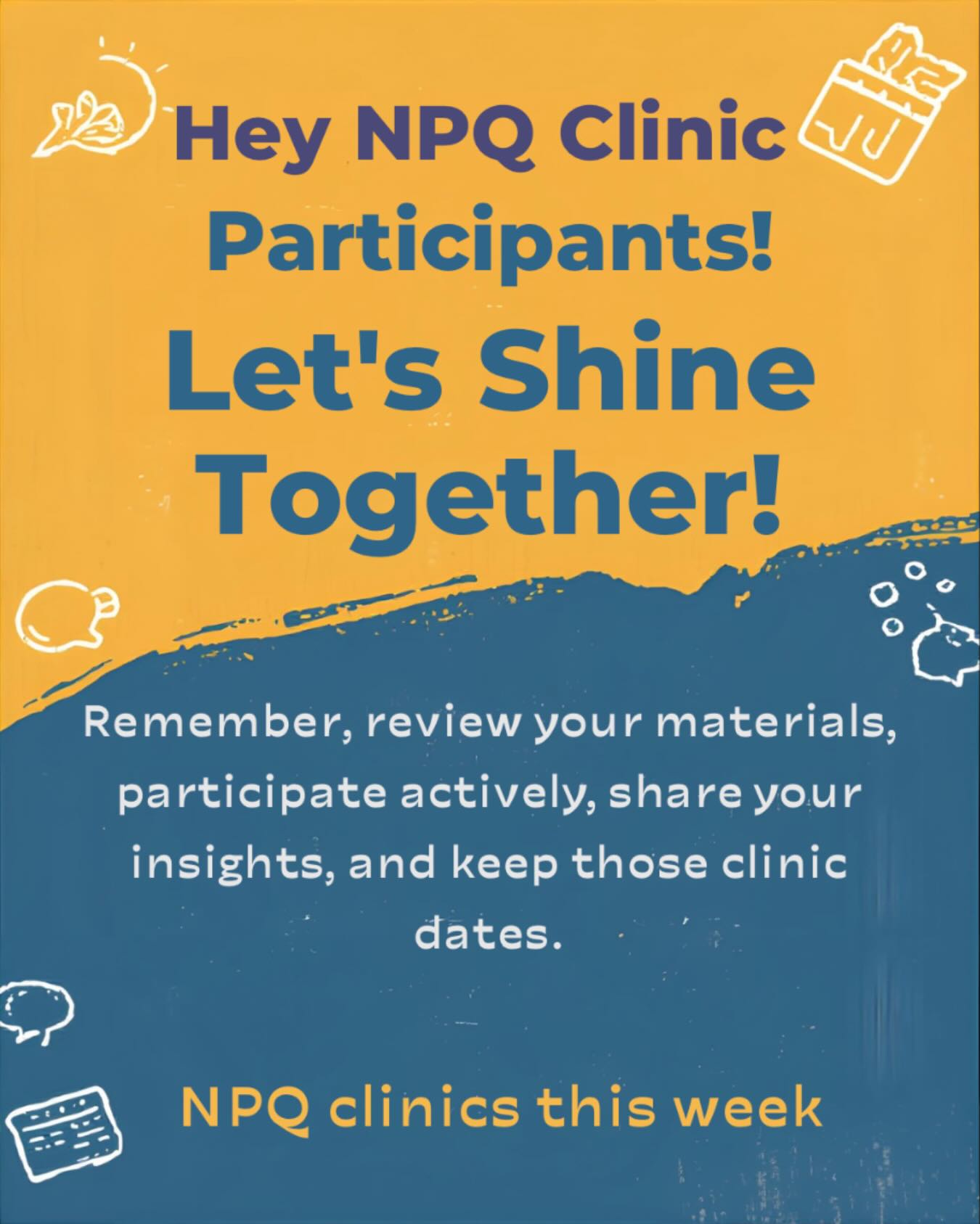 ✨We are looking forward to all our NPQ clinics this week✨.
See Below
NPQLT Nov 25 CLINIC 1 - Monday 12th January 2026
NPQLBC Nov 25 CLINIC 1- Tuesday 13th January 2026
NPQH(Headship)Nov 25 CLINIC 1- Wednesday 14th January
Look out for your links 👀👀👀
@manormultiacademytrust @ambition.inst # NPQ