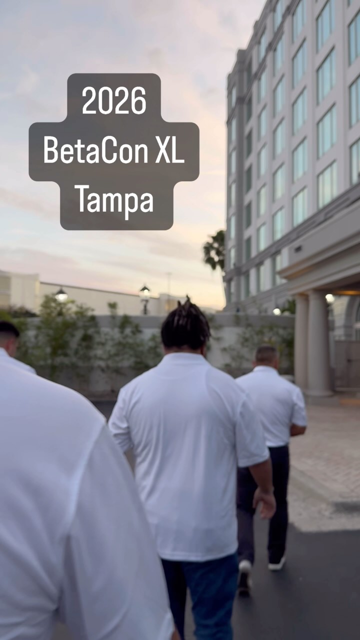 BetaCon is headed to Tampa as we celebrate 40 years of Sigma Lambda Beta. Our Trustees toured the hotel and we can say… you can’t miss this one.
Four decades of brotherhood culture and impact and we’re just getting started. Get ready for a weekend that honors where we’ve been and sets the tone for what’s next 🔥
Start raising money now and talk to your ESF Committee so your entity doesn’t miss out.
Pull up ready to connect, reflect, and build what’s next. LB! #SLB1986 #Coast2Coast