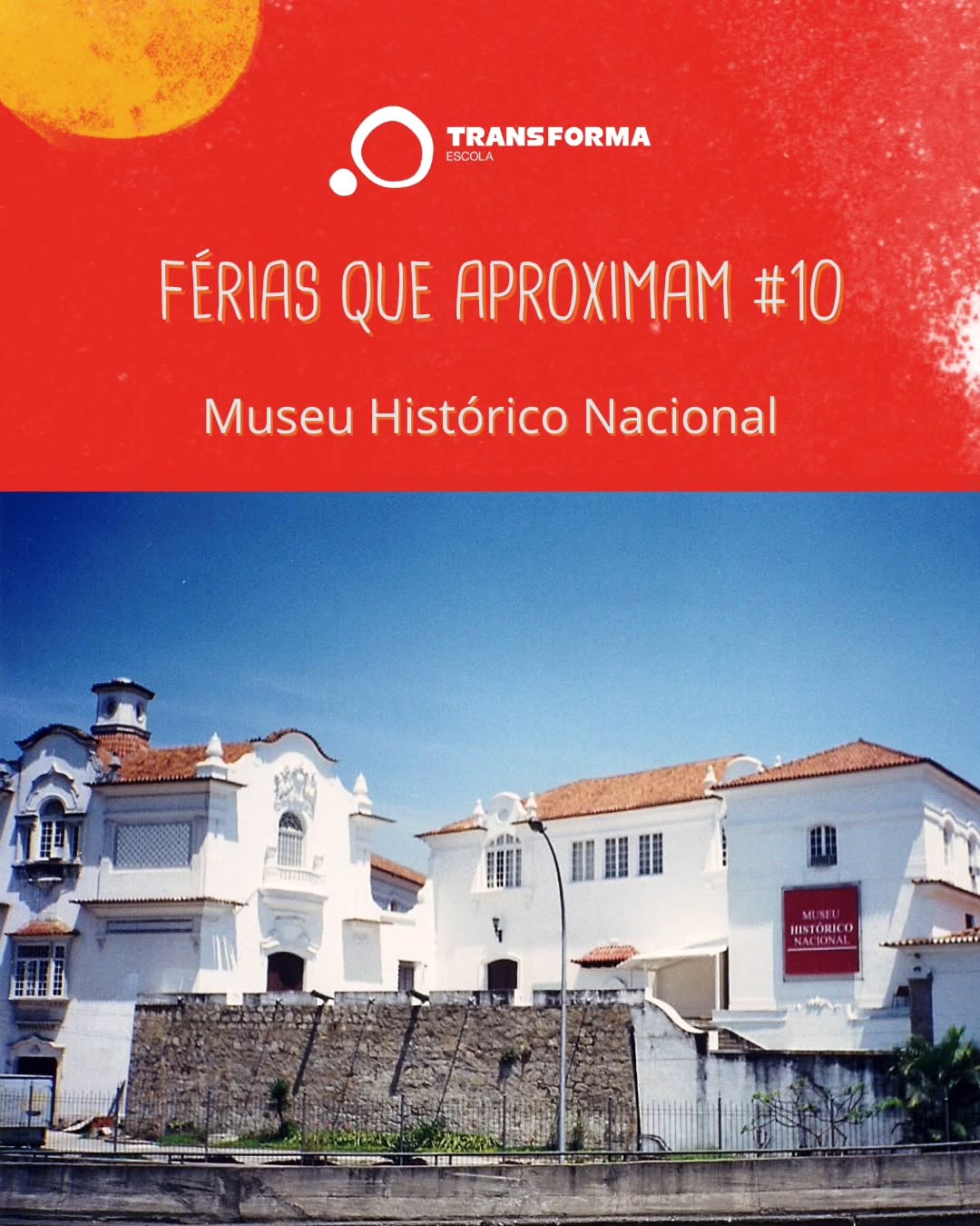 Férias também são sobre memória.
O Museu Histórico Nacional ajuda a entender de onde viemos e como nossas escolhas constroem o presente.
Um passeio que conecta passado, presente e futuro, com espaço para reflexão e diálogo.
📍 Centro
#TransFormaEscola #feriasrj #escolanorecreio #escolaparticular #matrículas2026