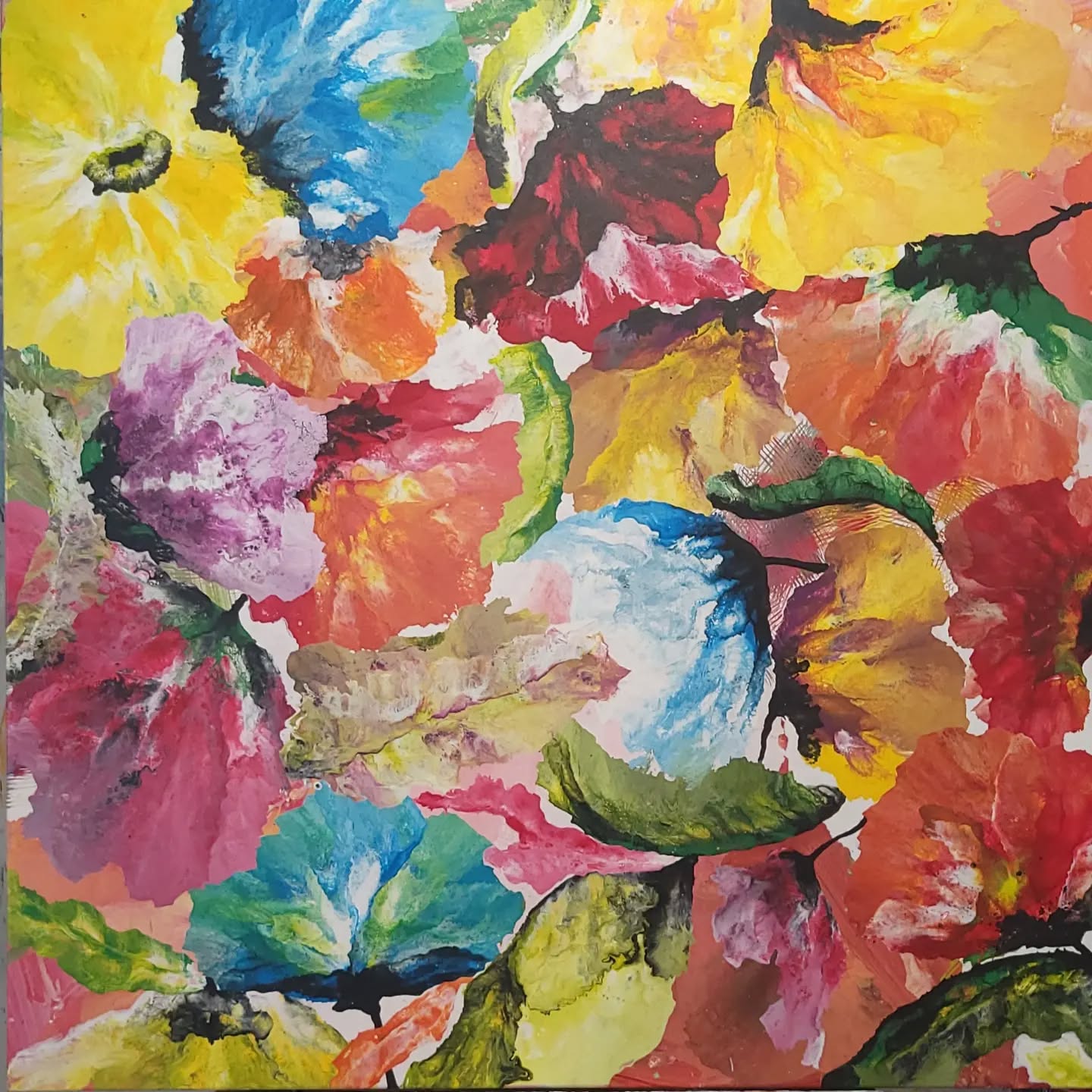 Joyful Heart
36x36
Hand blown acrylic on canvas