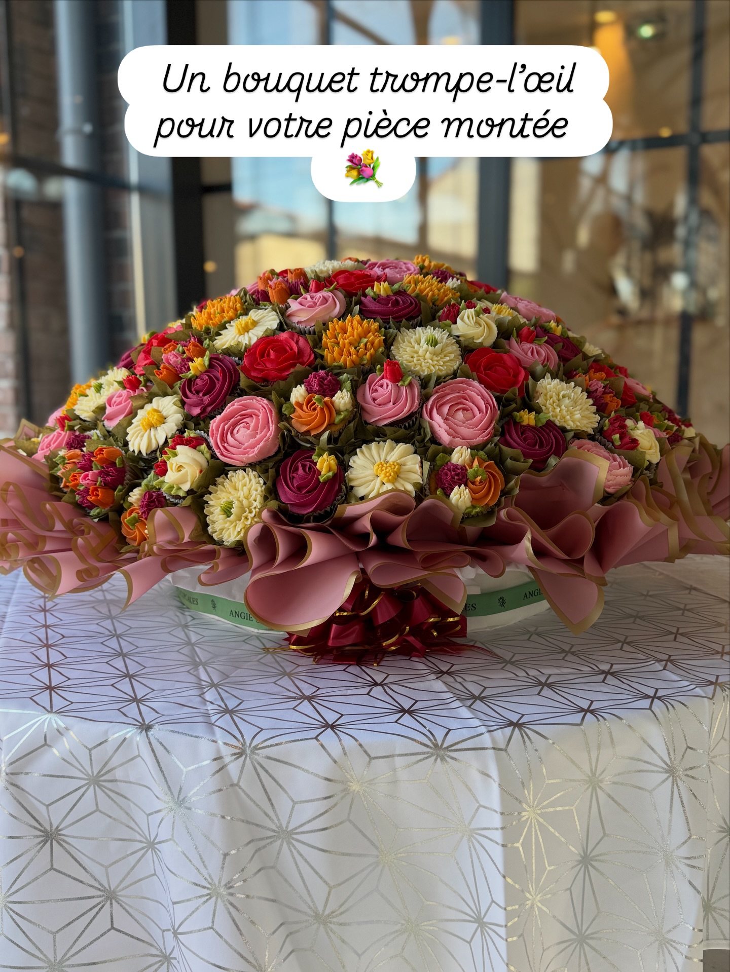 💞À la recherche d’une touche sucrée unique pour votre mariage ? Ne cherchez plus ! Angie’s
Cupcakes se déplace dans toute la France et au delà pour fabriquer sur place les cupcakes
fleuris de vos rêves ! 💐
🧁 Avec nos délicieux cupcakes artistiquement disposés, vous êtes sûr de faire sensation le jour J !
✨Contactez-nous dès maintenant pour réserver votre date et faire de votre mariage un événement
encore plus doux et mémorable !
Angie, cheffe pâtissière diplômée
📍Notre boutique : Angie’s Cupcakes 43 rue du Chemin de Fer, Lagny sur Marne
www.angiescupcakes77.com
#mariageenfleurs #cupcakebouquet #angiescupcakes77 #mariage2026 #weddingcakes