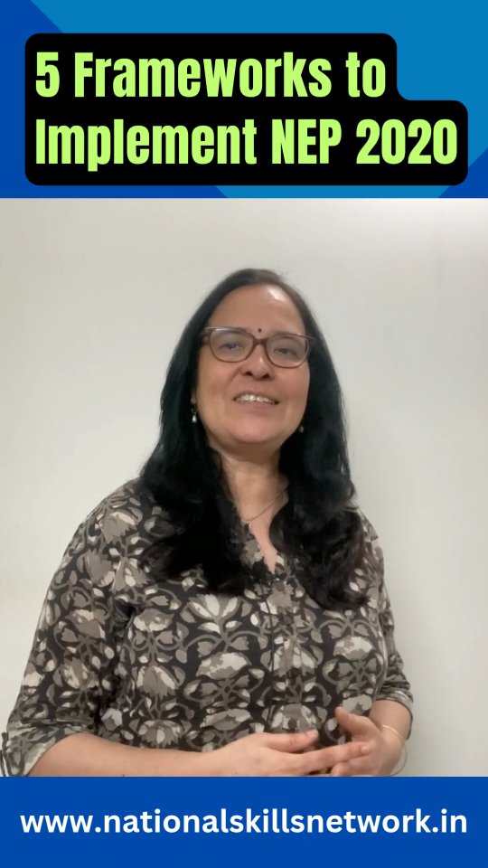 5 Key Frameworks to successfully implement National Education Policy (NEP) 2020!Learn more: https://nationalskillsnetwork.in/key-frameworks-shaping-the-future-of-education-under-nep-2020/#NEP2020 #skilldevelopment #education 5 Key Frameworks to successfully implement National Education Policy (NEP) 2020!Learn more: https://nationalskillsnetwork.in/key-frameworks-shaping-the-future-of-education-under-nep-2020/#NEP2020 #skilldevelopment #education