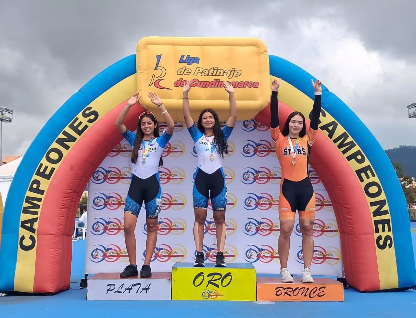 4to Ranking Departamental, Juvenil Damas 1000 mts