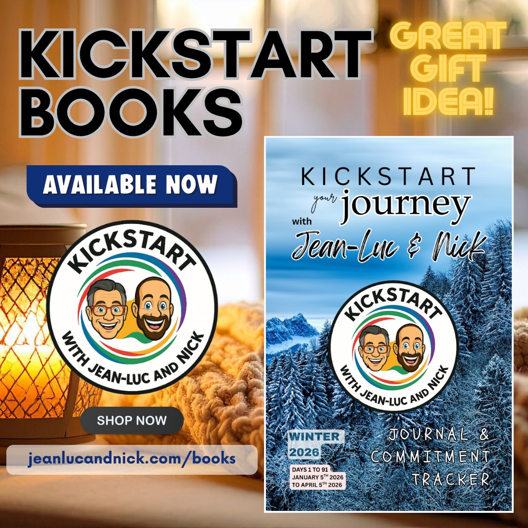🖋️ Your Journey, Your Story.
The KickStart Journal helps you reflect, stay accountable, and celebrate every win — big or small.
✨ 300+ pages to inspire progress, gratitude & growth.
📍 Get yours at https://jeanlucandnick.com/books
#KickStartJournal #MindsetMatters #DailyReflection