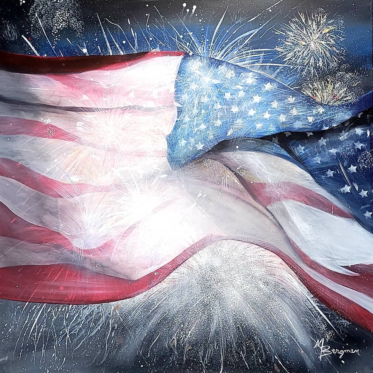 Just completed this one.
Feeling emotional and proud.
One Nation Under God