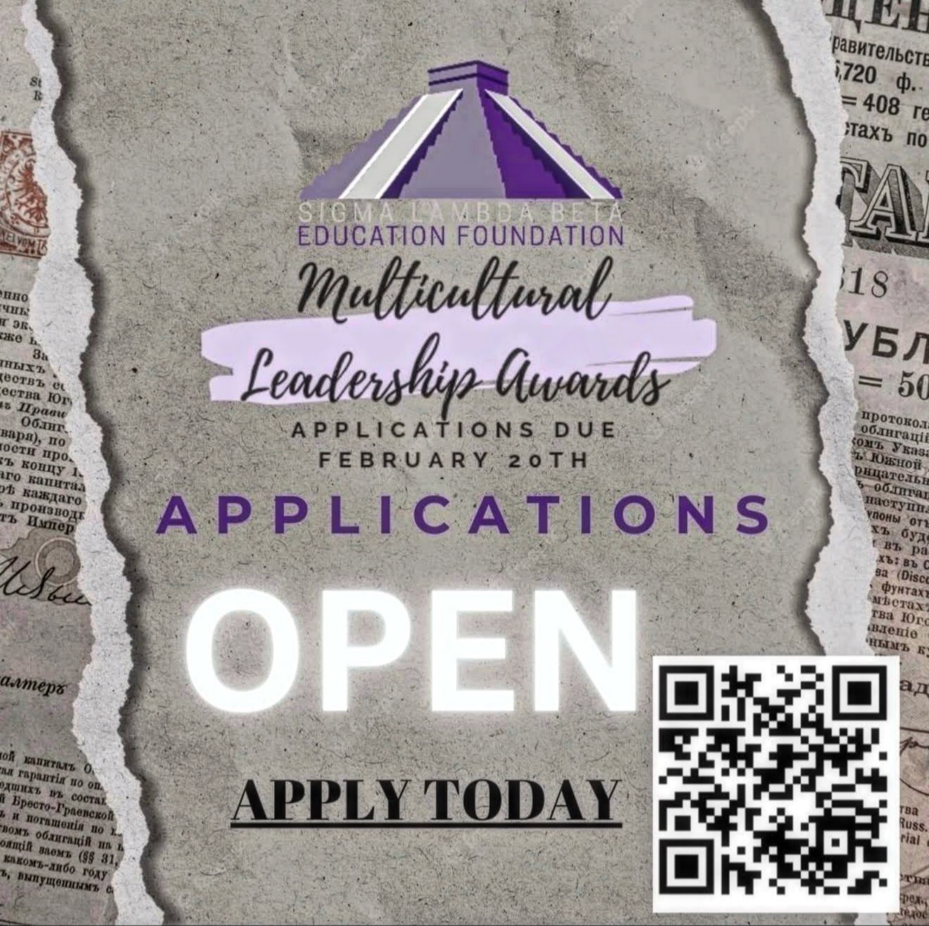 Don’t forget to turn in your SLB Multicultural Leaders Awards Application today https://forms.gle/woAM37CJzxM7ttfPA
#FuelingTheLight #SLBEF #SLB1986