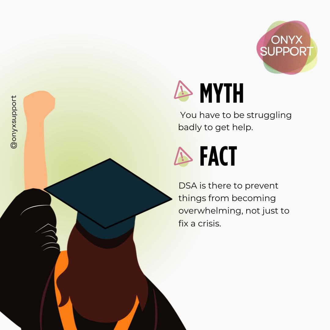 Onyx Support helps students understand DSA early, access it confidently, and use support proactively, before stress spirals. 🤍
www.onyxstudents.com
#OnyxSupport #DSA #DisabledStudentsAllowance #StudentSupport #UniversityLife #StudentWellbeing #PreventativeSupport #AccessToEducation